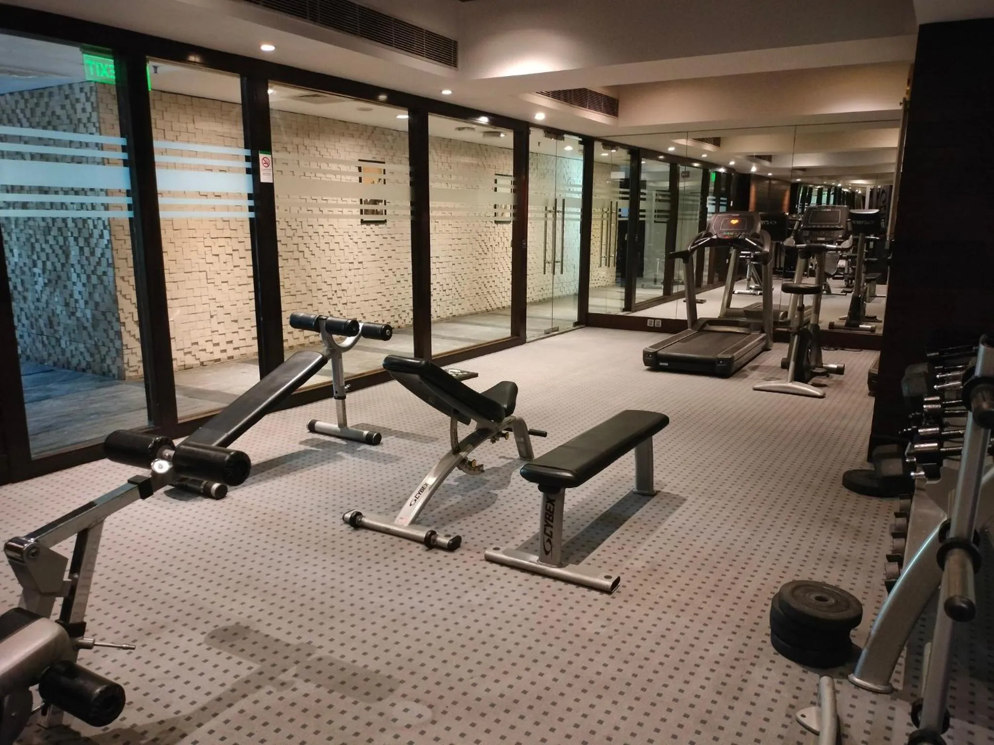 Fitness centre/facilities in Holiday Inn Chandigarh Panchkula, an IHG Hotel