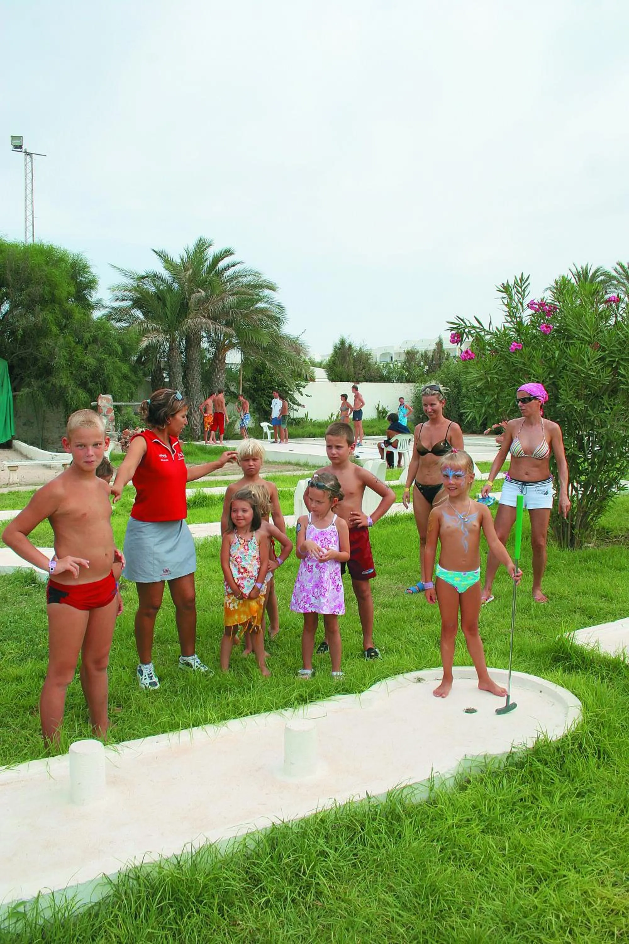 Children play ground in El Mouradi Skanes