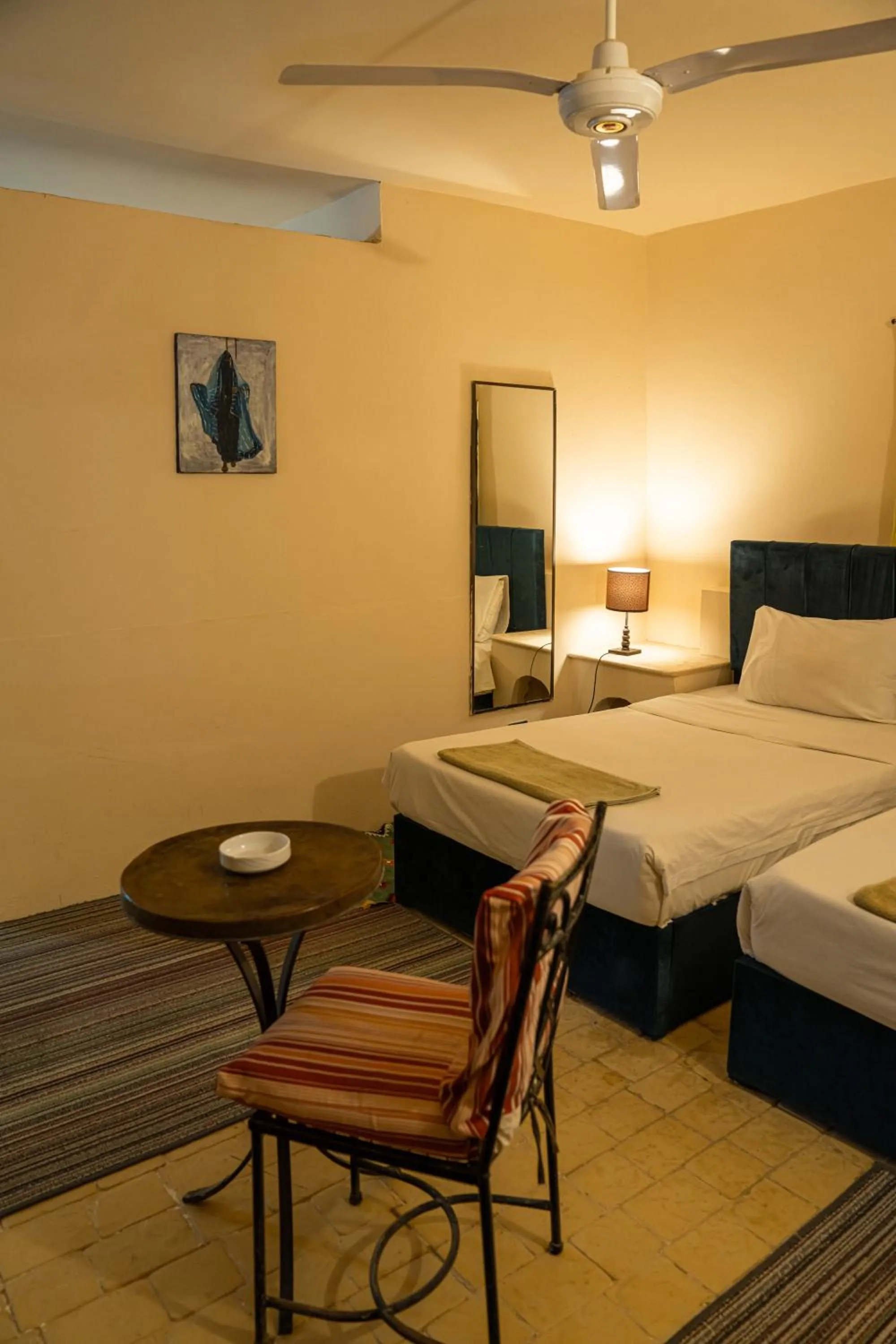 Bed in Siwa Shali Resort