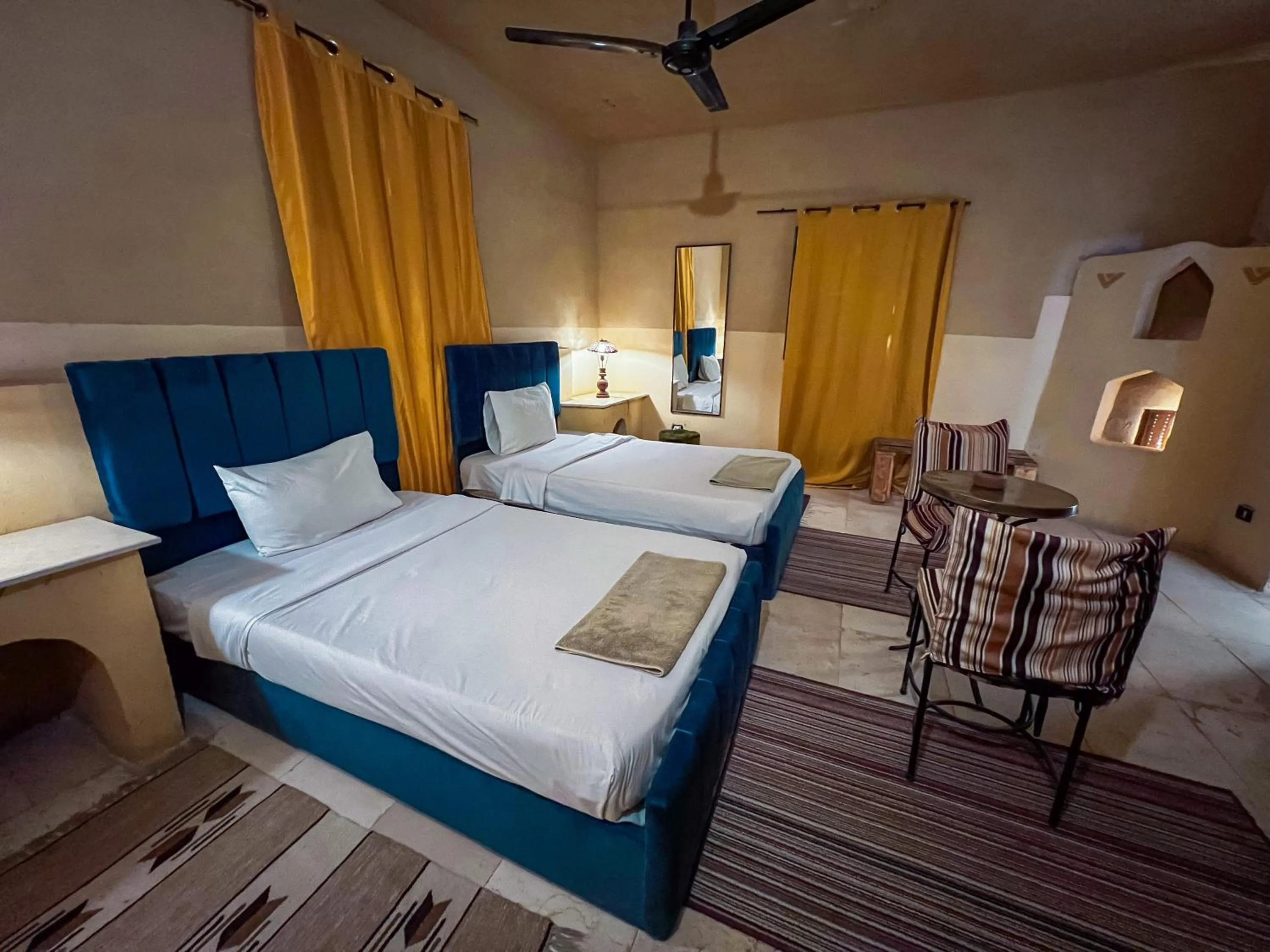 Bed in Siwa Shali Resort