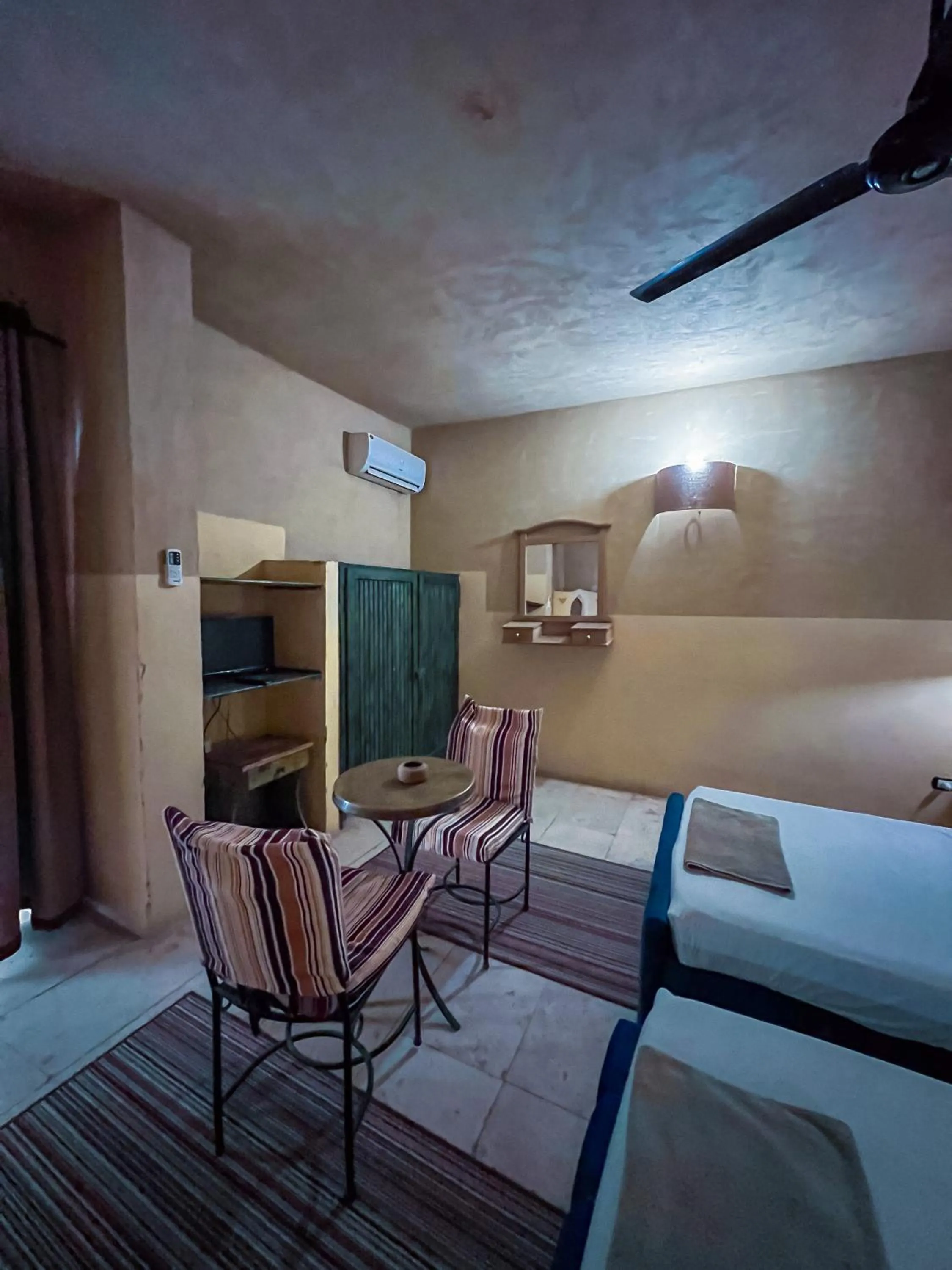 Bed in Siwa Shali Resort