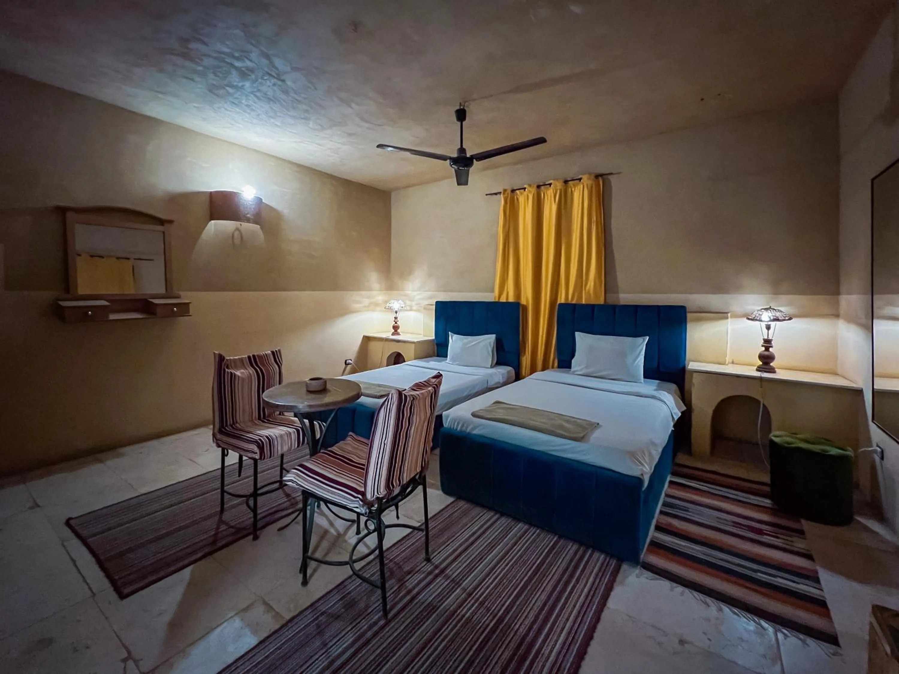 Bed in Siwa Shali Resort