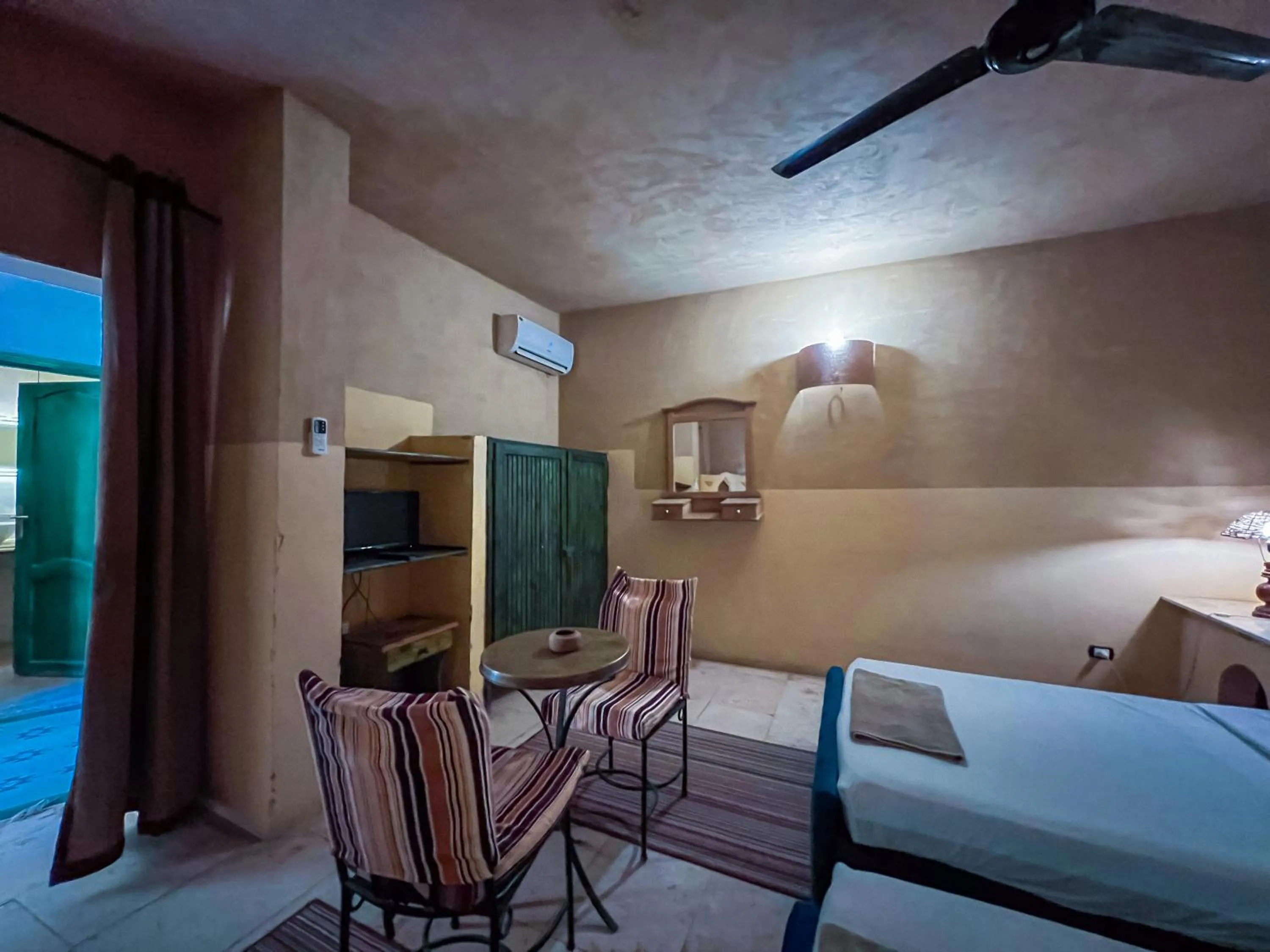 Bed in Siwa Shali Resort