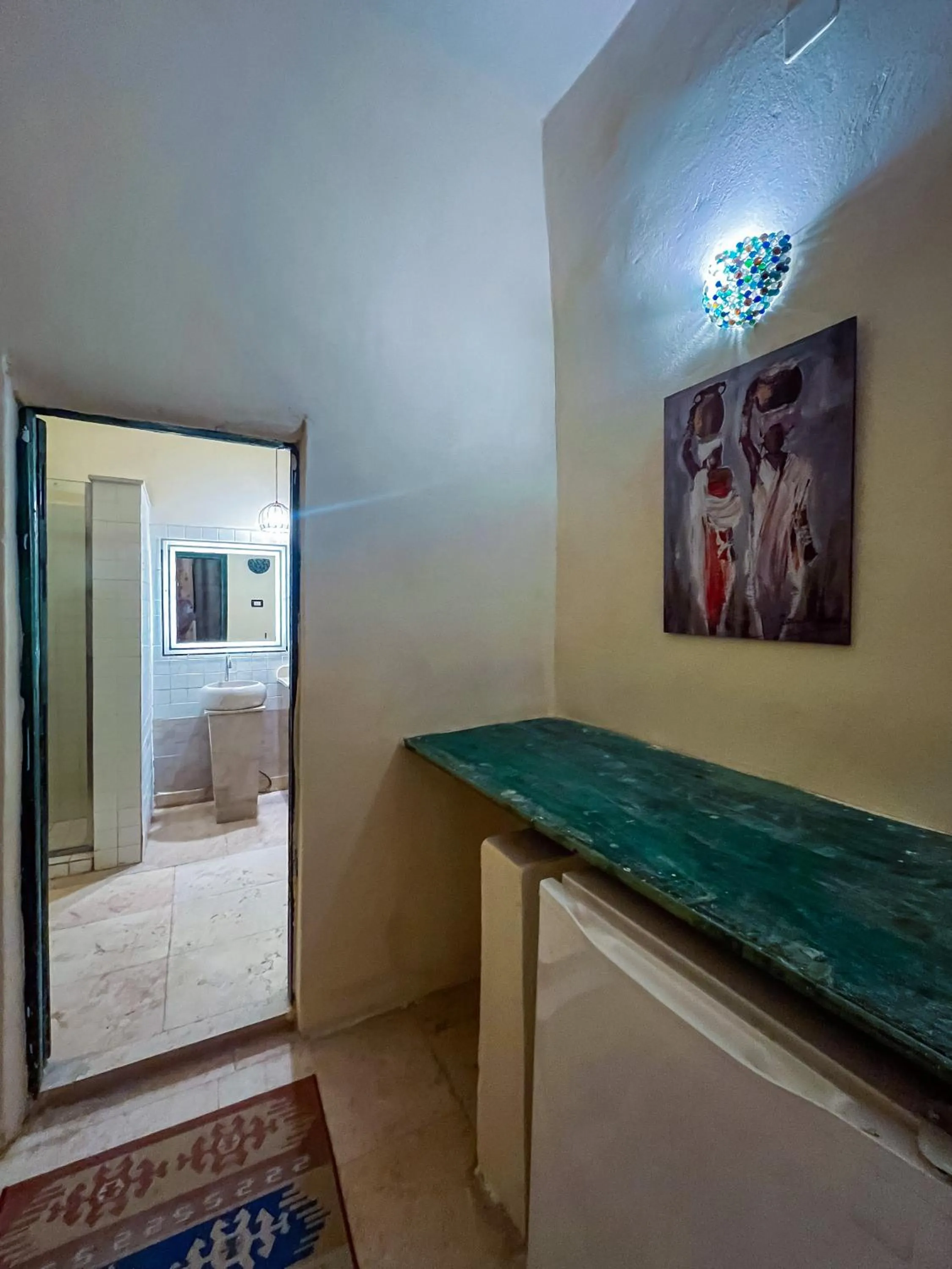 Bed in Siwa Shali Resort