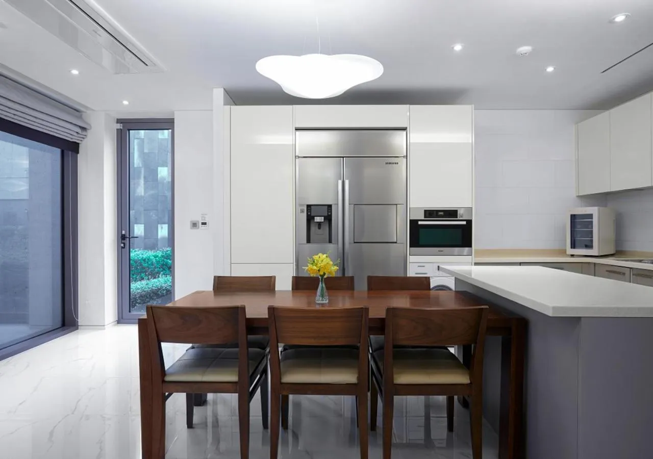 kitchen in Lotte Resort Jeju Artvillas