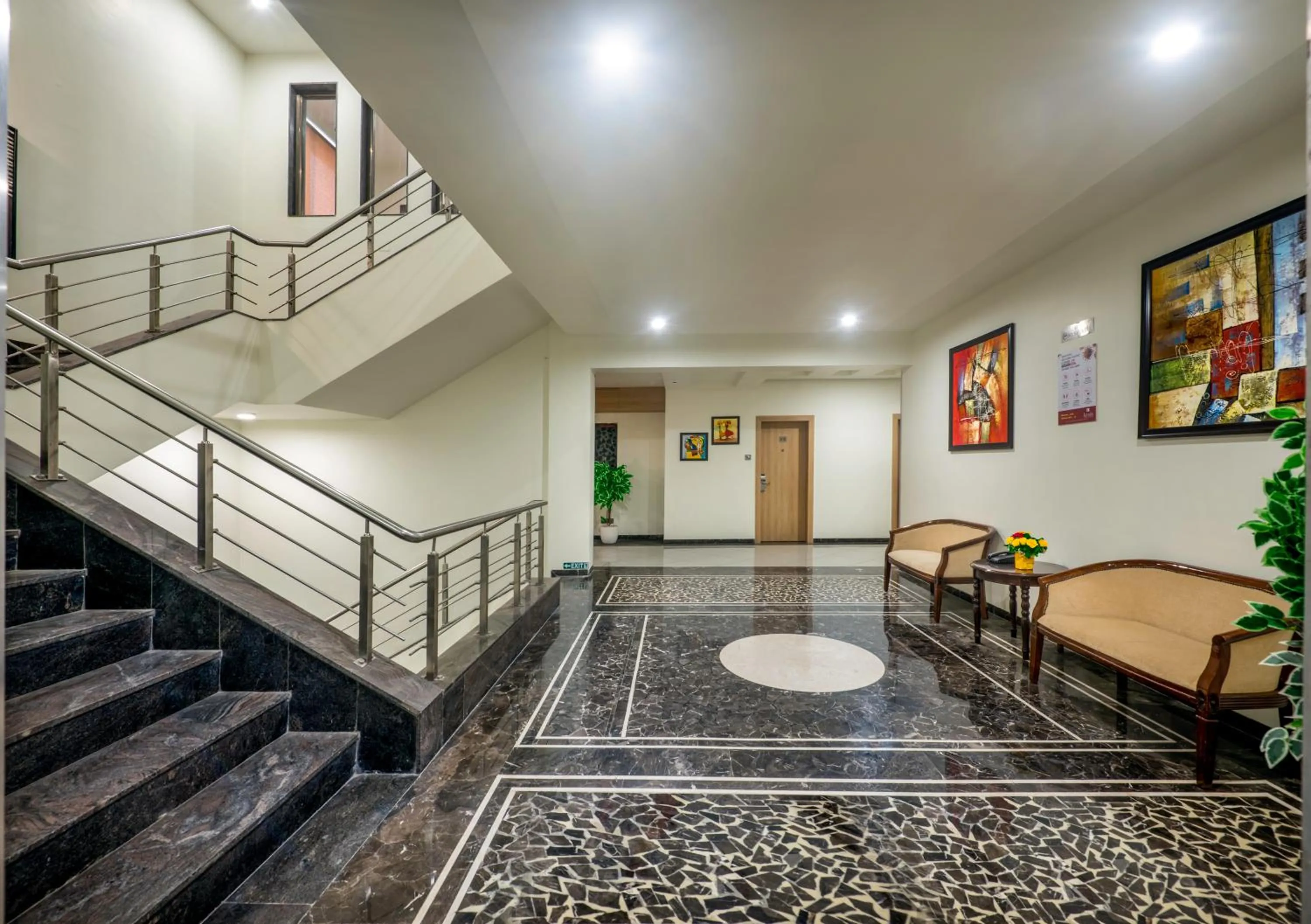 Floor plan in Lords Inn Somnath