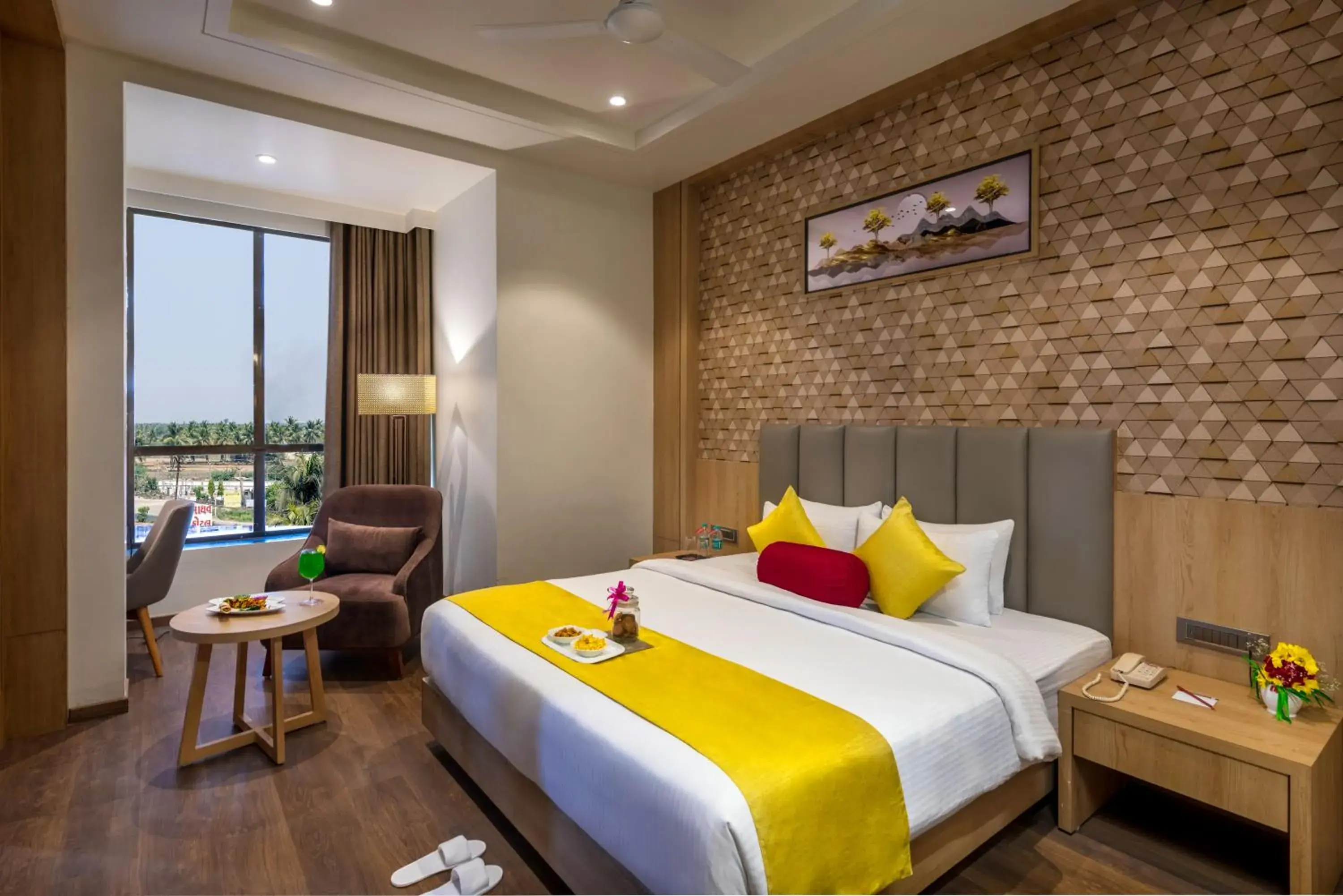 Photo of the whole room, Bed in Lords Inn Somnath Photo of the whole room, Bed in Lords Inn Somnath