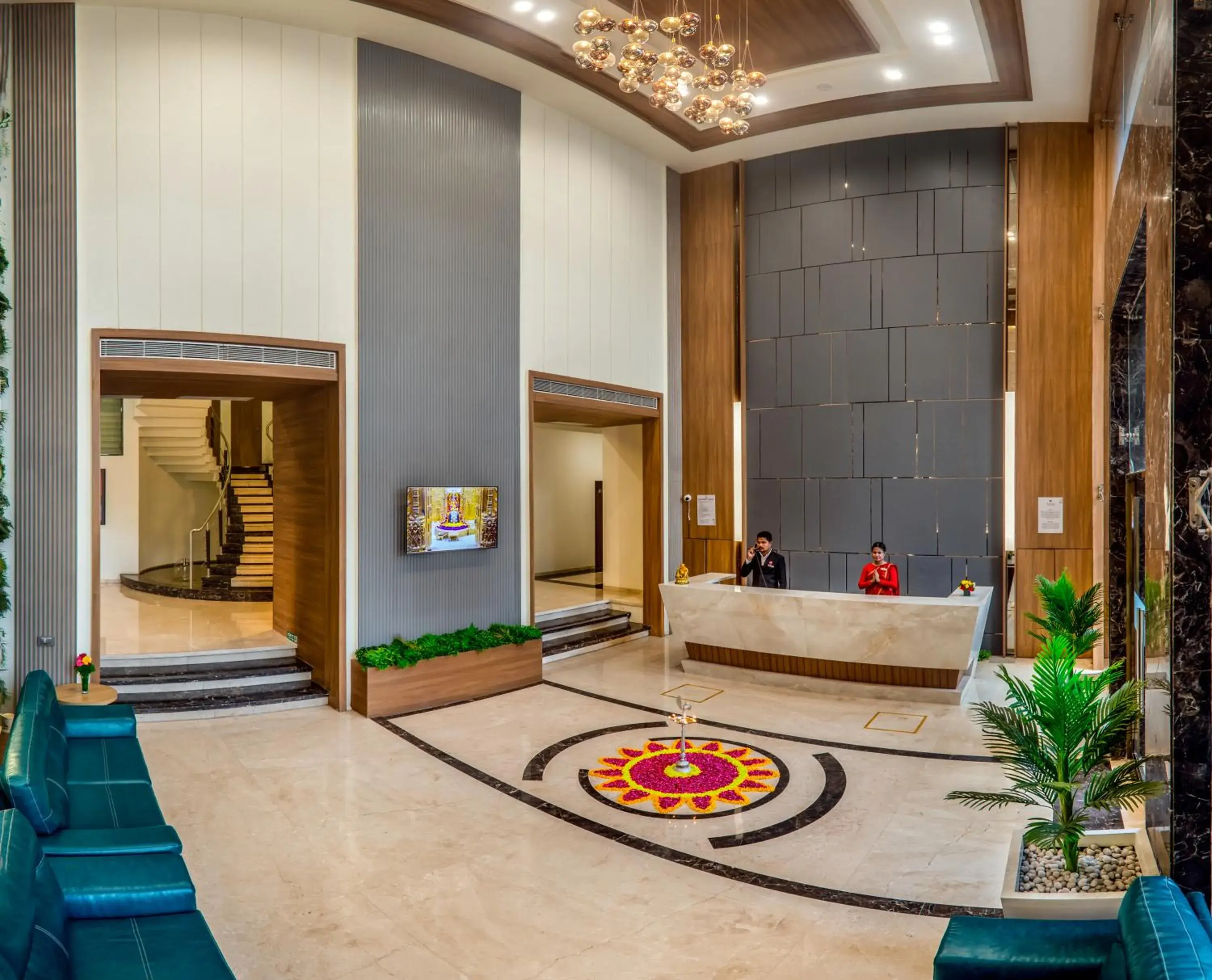 Lobby or reception in Lords Inn Somnath Lobby or reception in Lords Inn Somnath