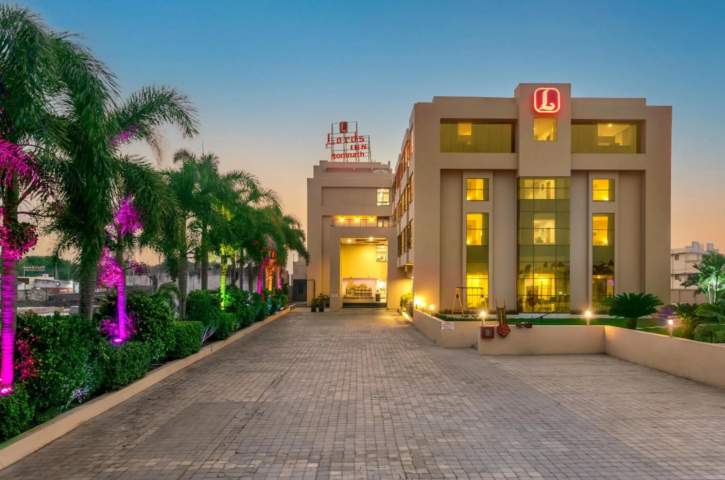 Property building in Lords Inn Somnath Property building in Lords Inn Somnath