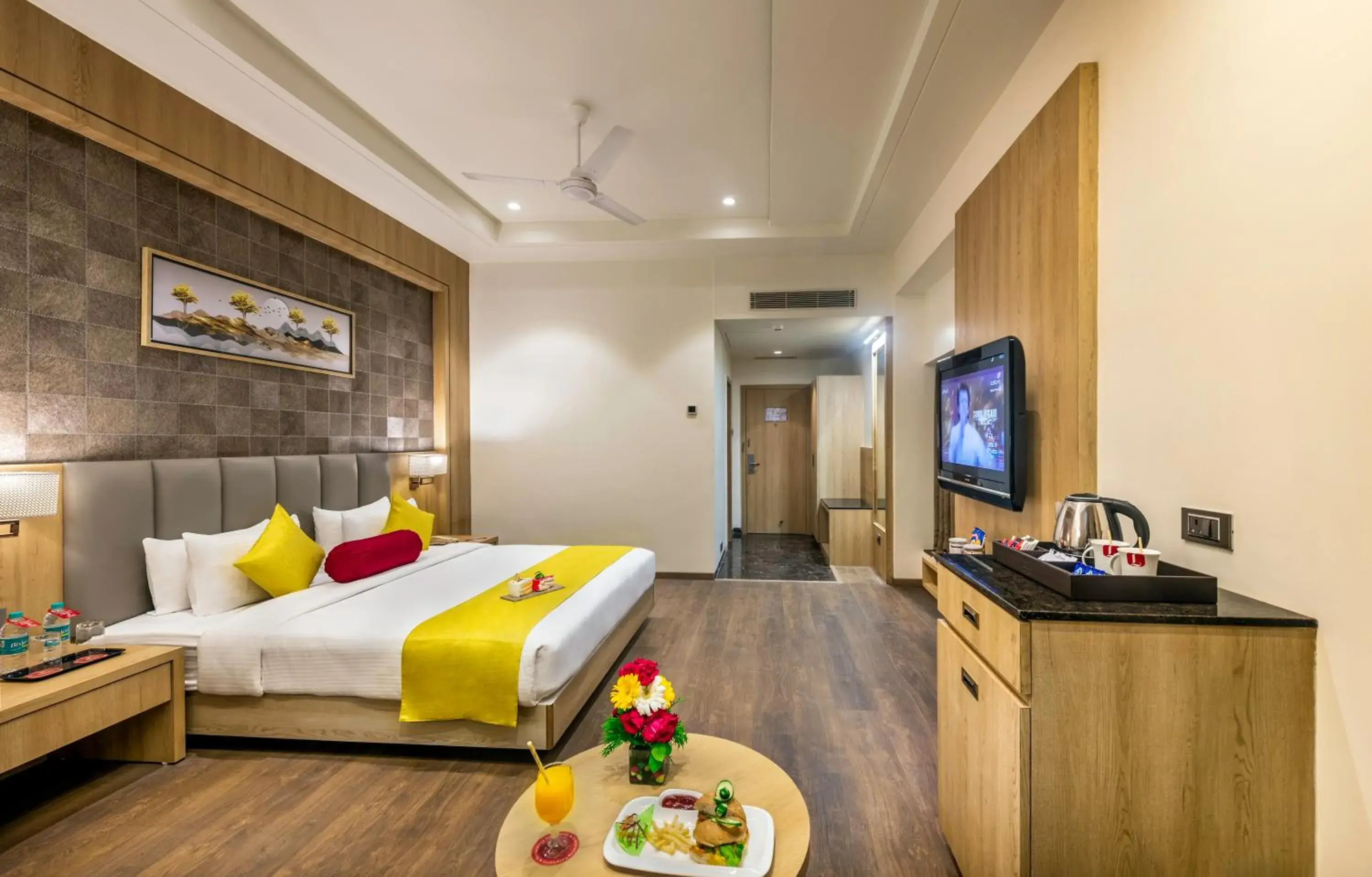 Photo of the whole room, Bed in Lords Inn Somnath Photo of the whole room, Bed in Lords Inn Somnath