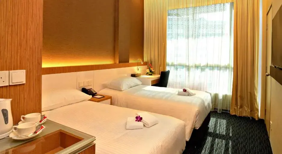 Bed in The Seacare Hotel Bed in The Seacare Hotel