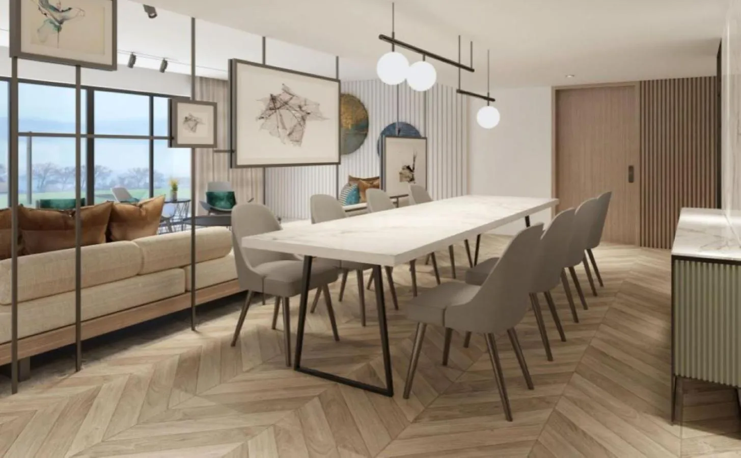 Dining area in The Resort