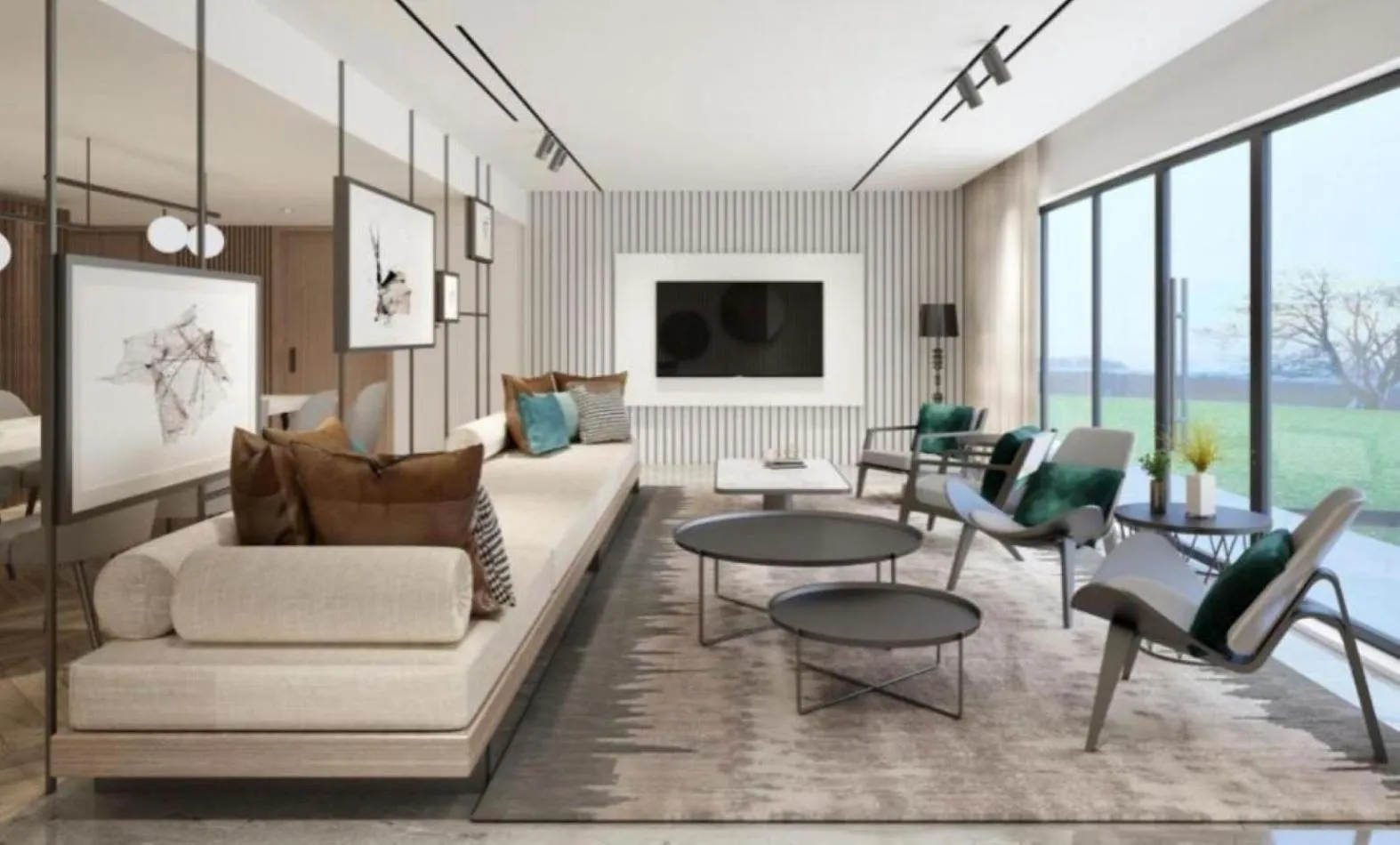 Living room in The Resort