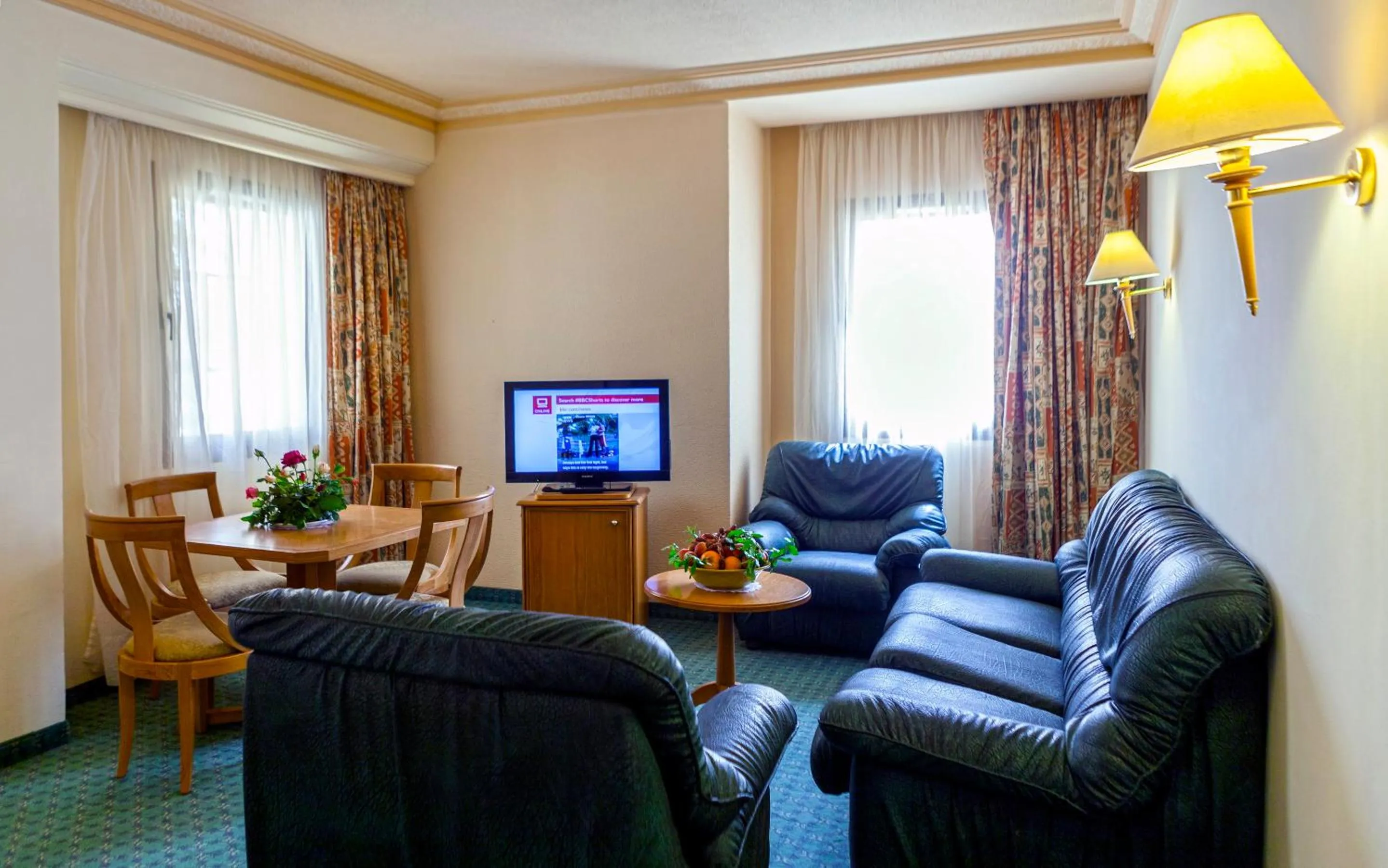 Communal lounge/ TV room in El Mouradi Douz