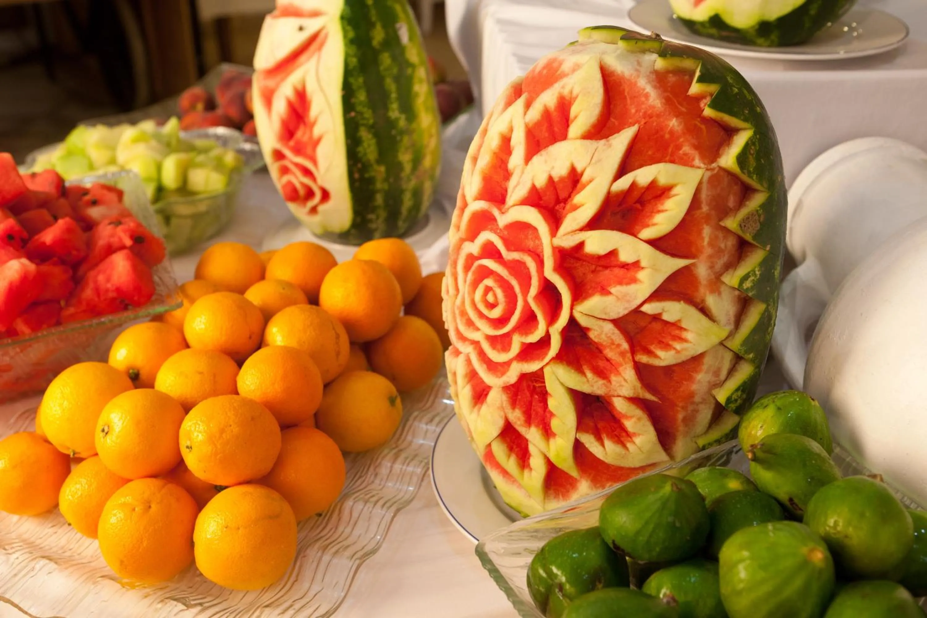 Buffet breakfast in El Mouradi Club Kantaoui