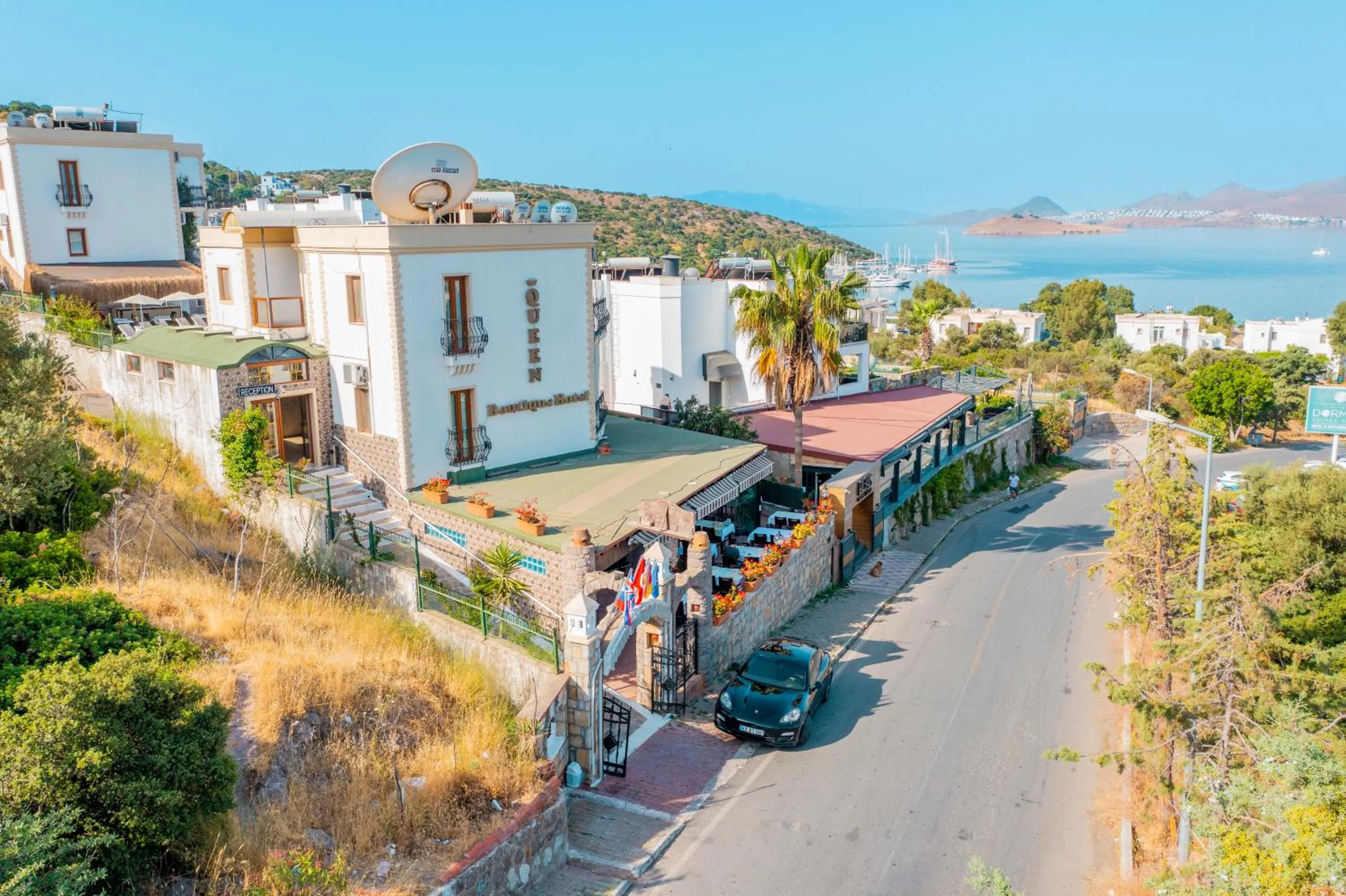Street view in Queen Boutique Hotel