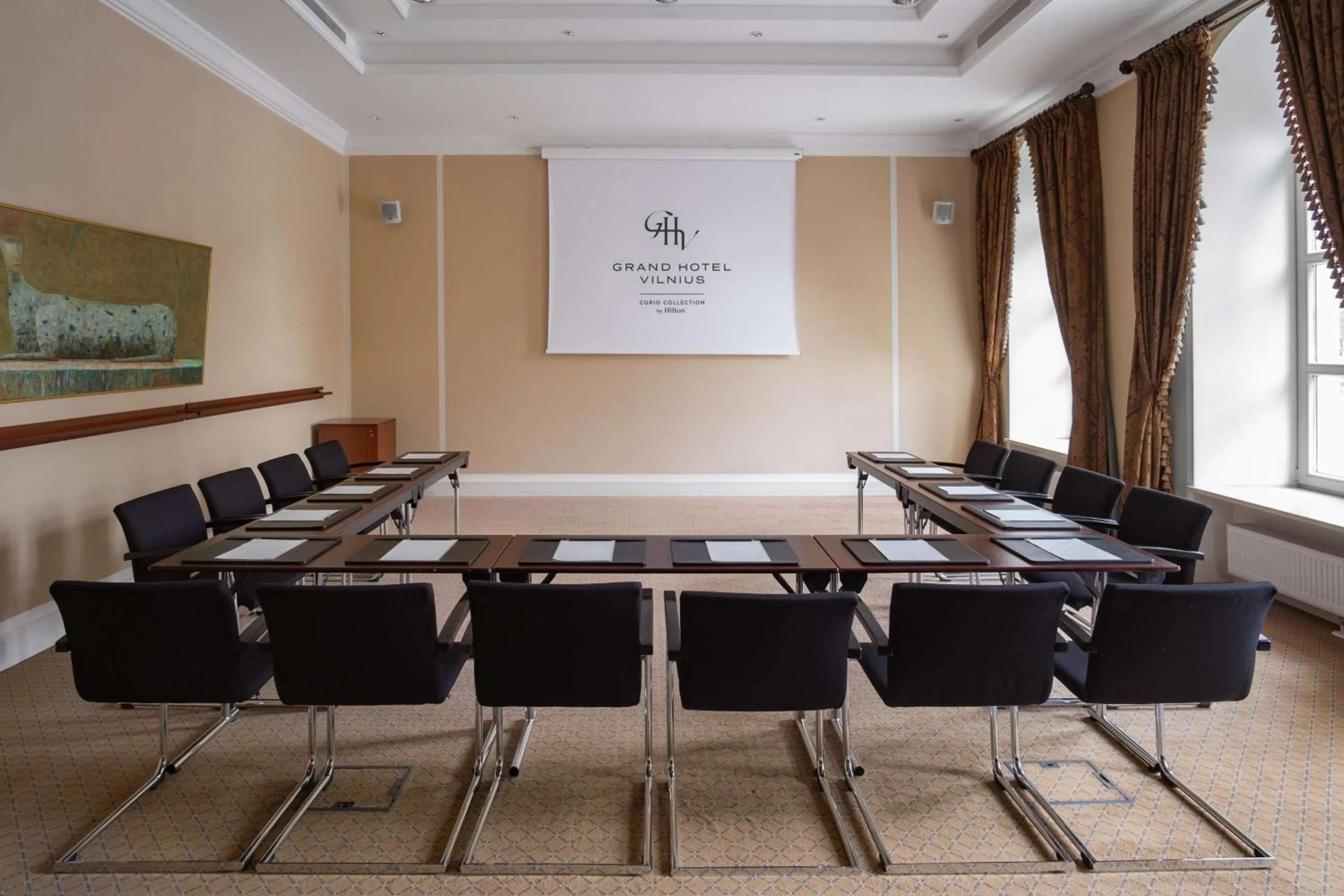 Meeting/conference room in Grand Hotel Kempinski Vilnius