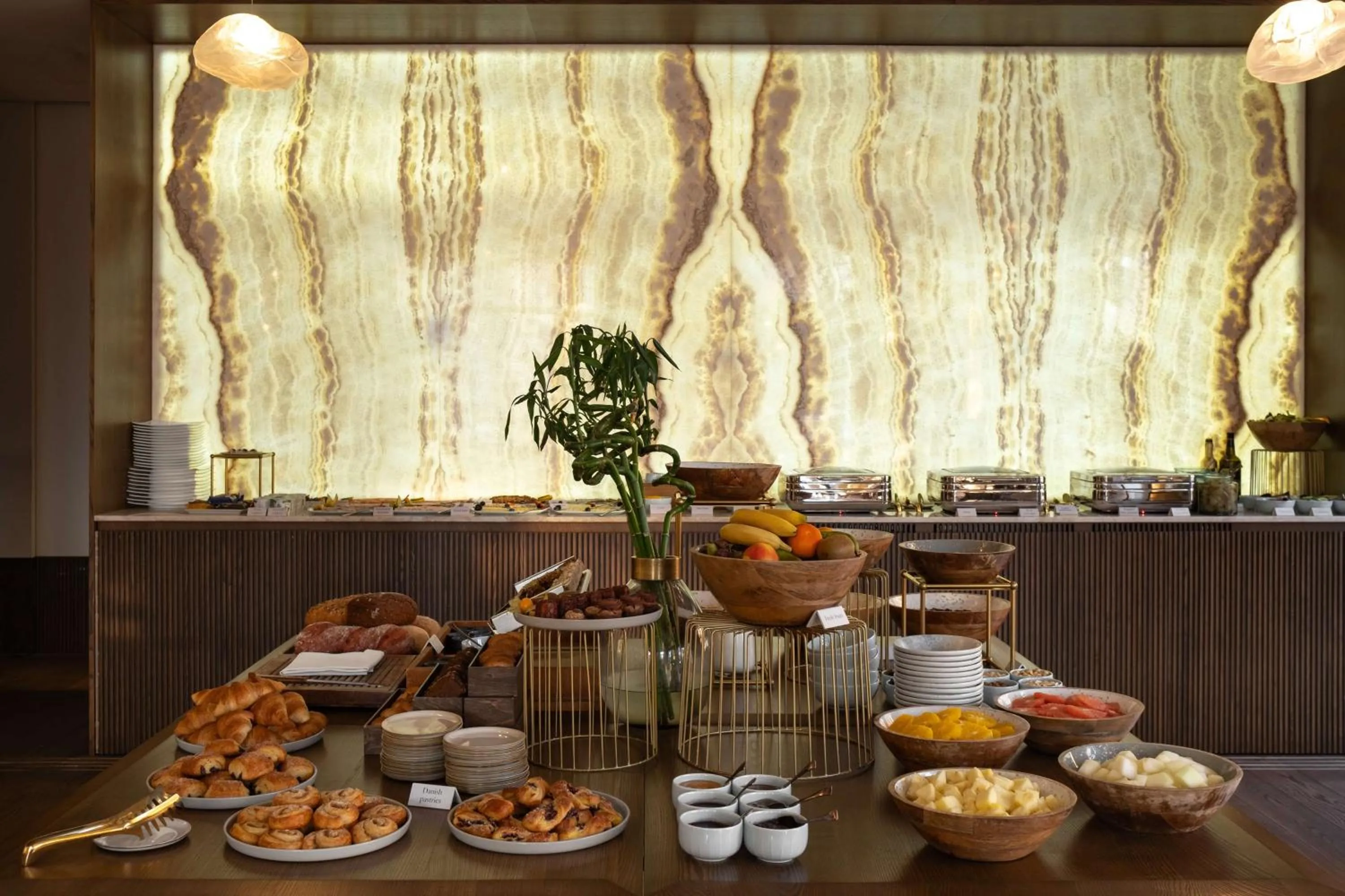 Breakfast in Grand Hotel Kempinski Vilnius