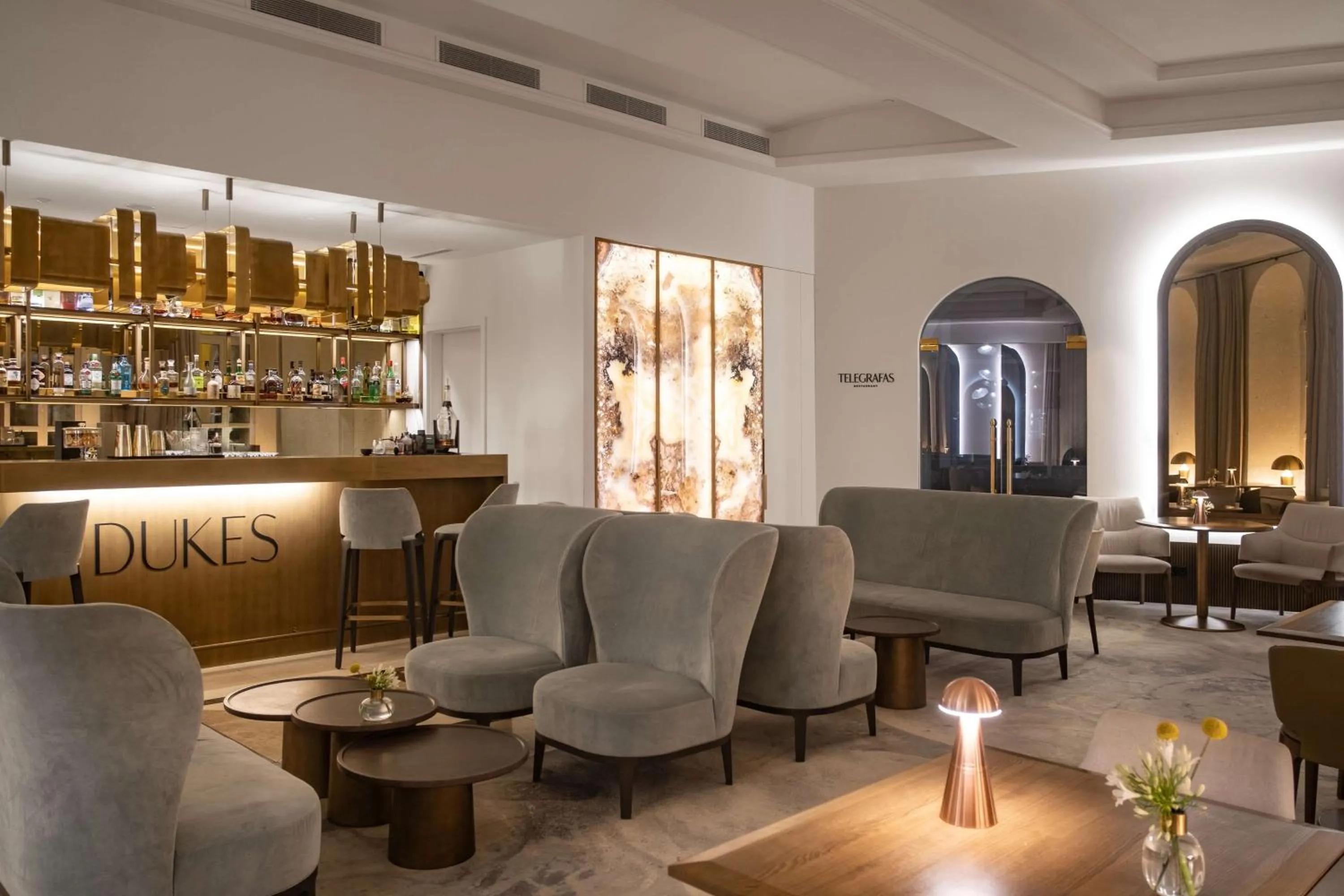 Lounge or bar in Grand Hotel Kempinski Vilnius