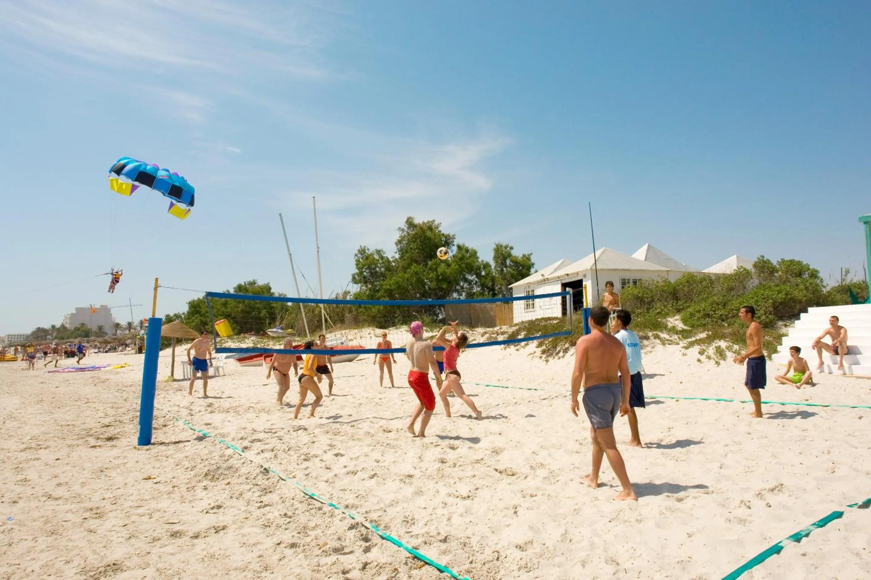Beach in El Mouradi Cap Mahdia