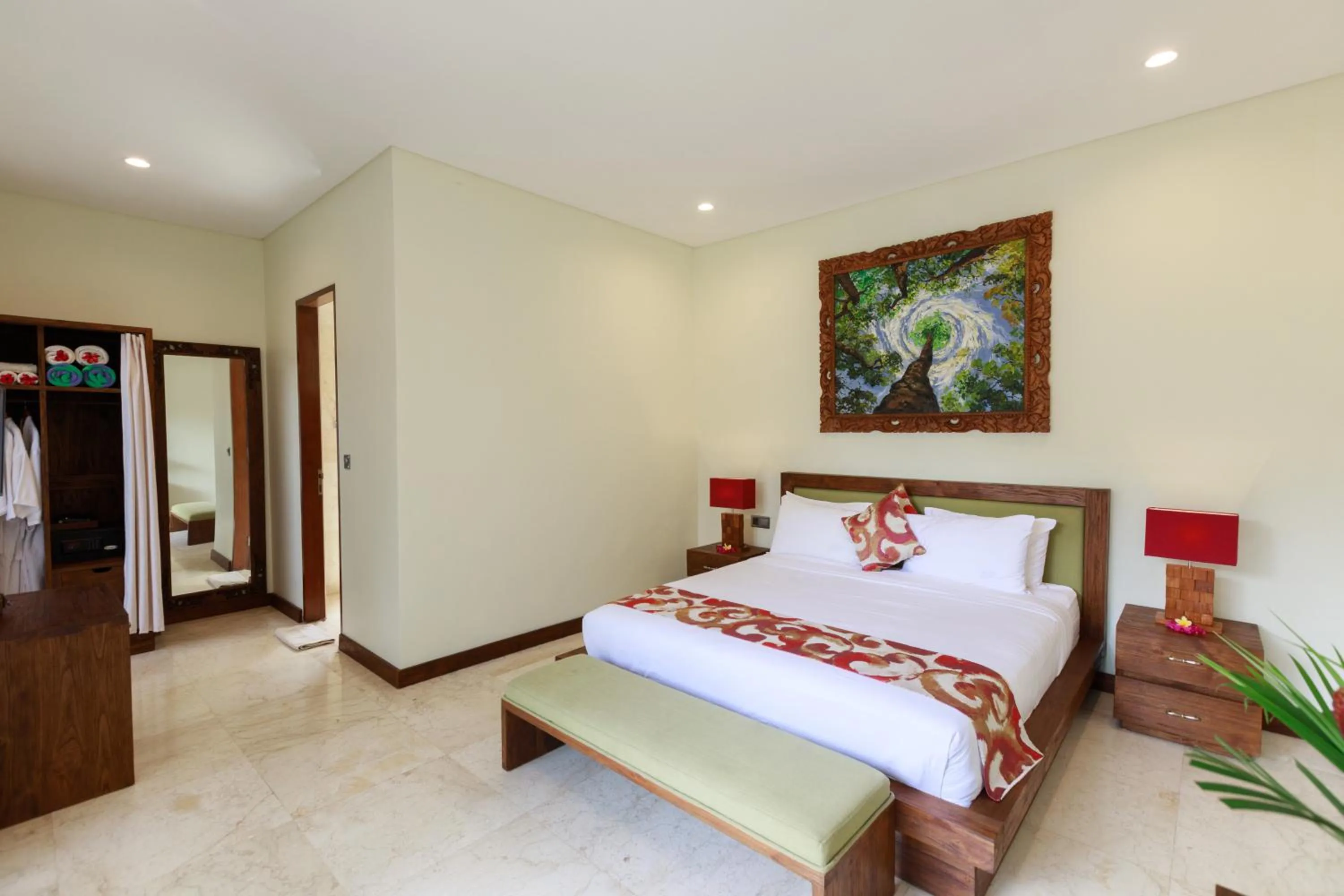 Bed in Delight ART Villas