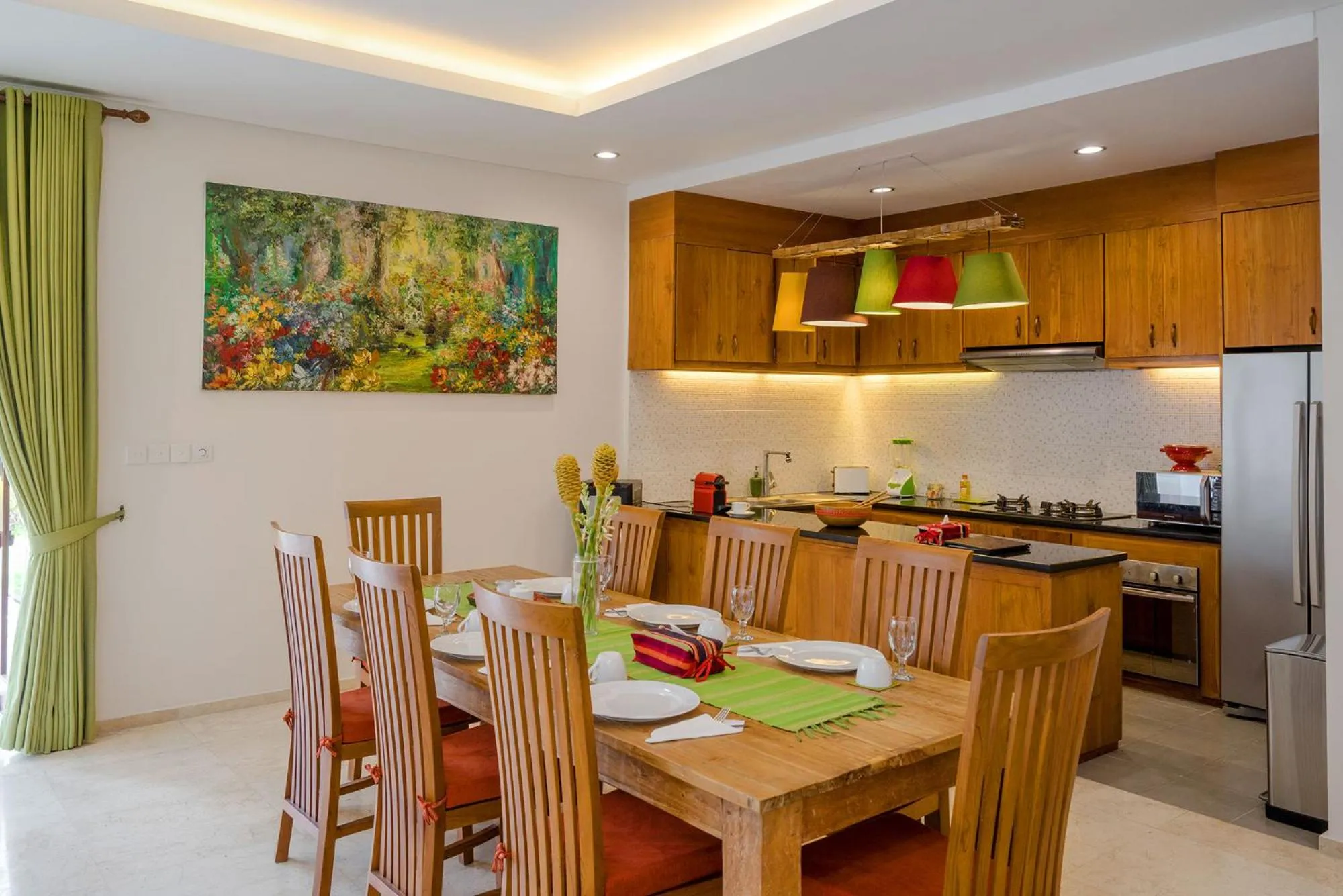 Kitchen or kitchenette in Delight ART Villas