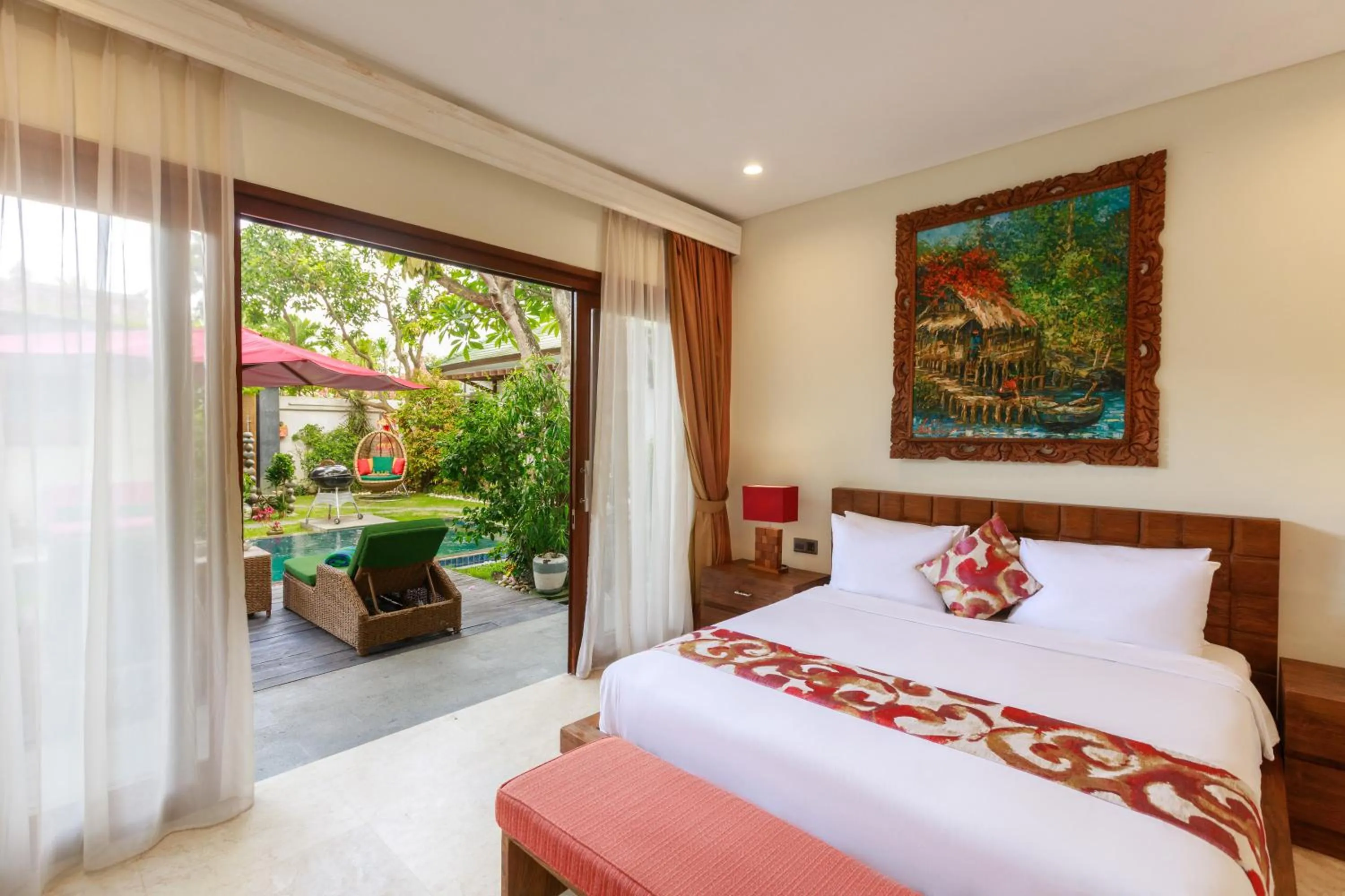 Bed in Delight ART Villas