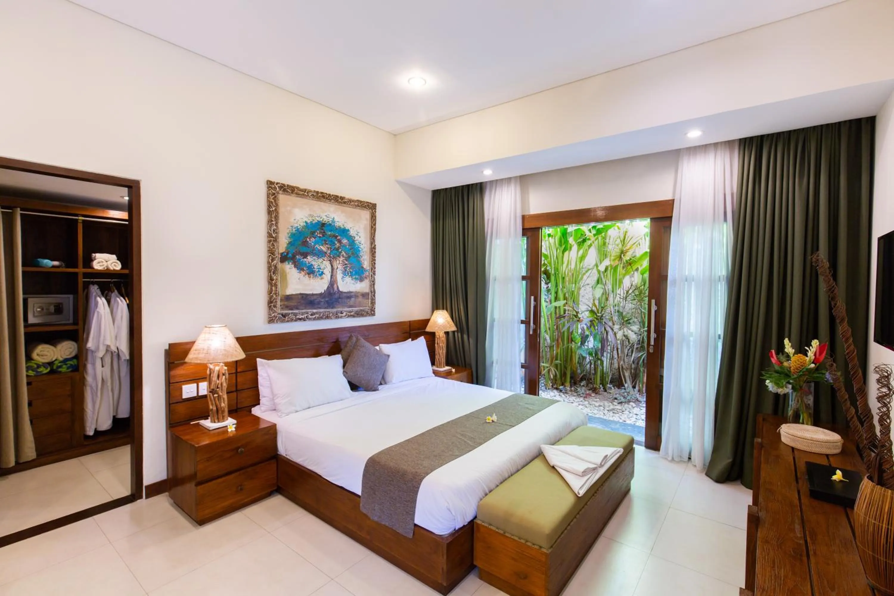 Bed in Delight ART Villas
