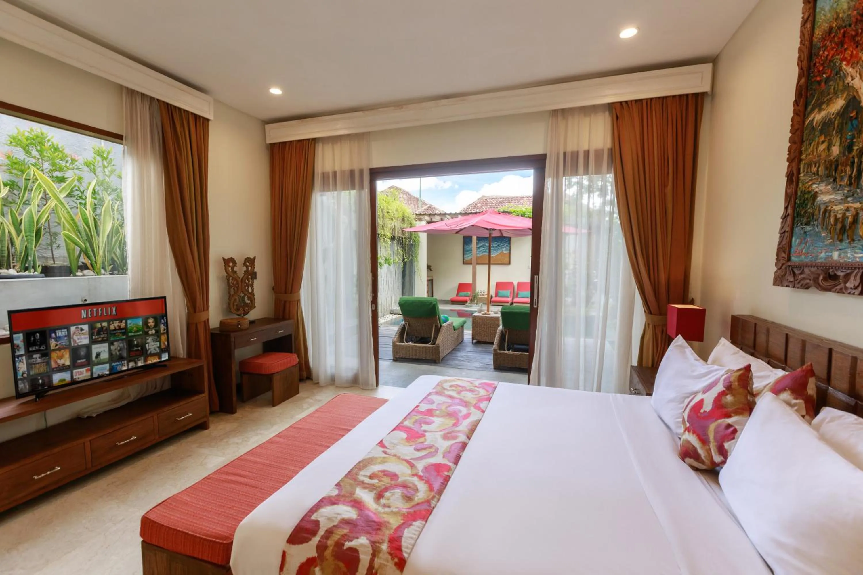 Bed in Delight ART Villas