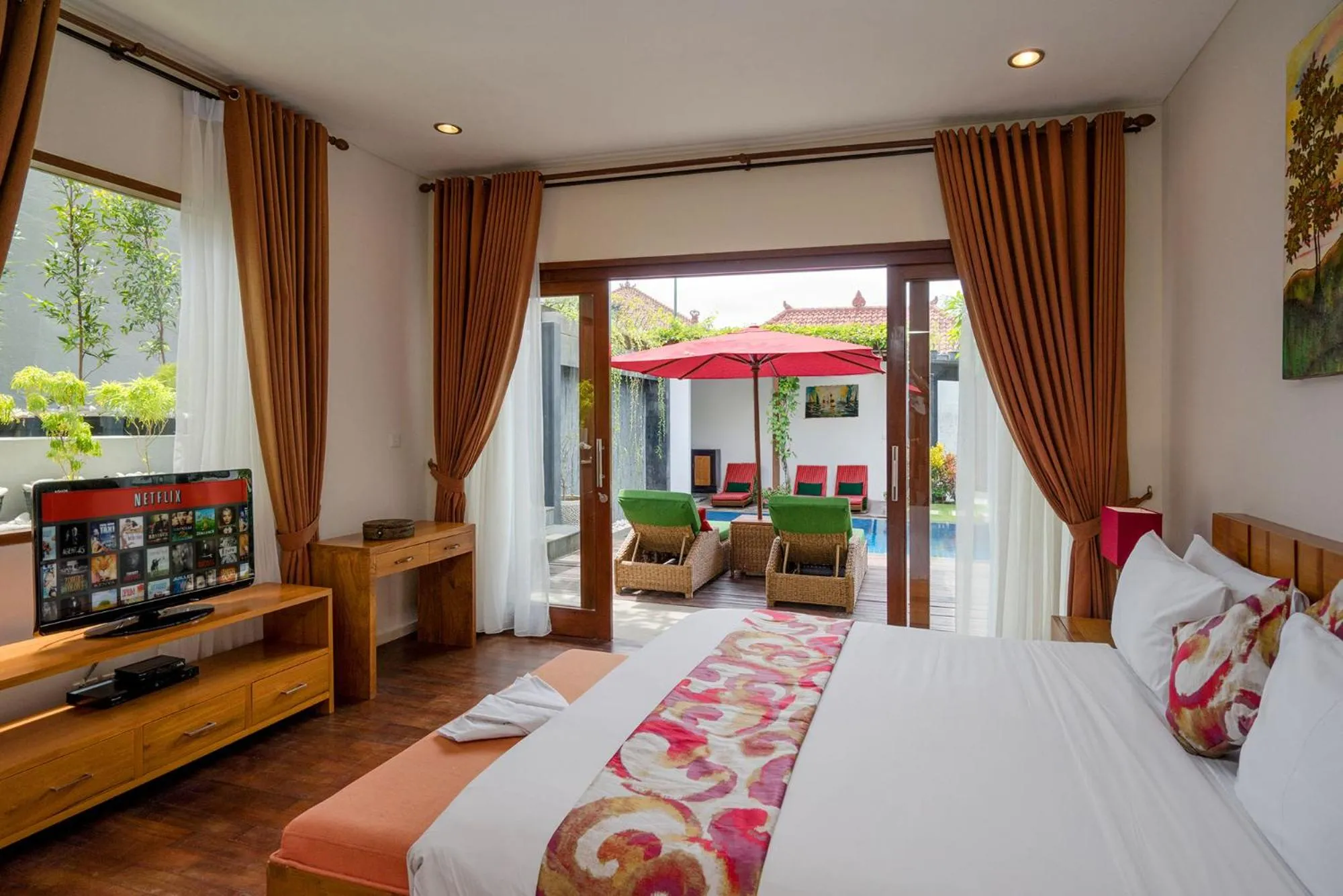 Bed in Delight ART Villas