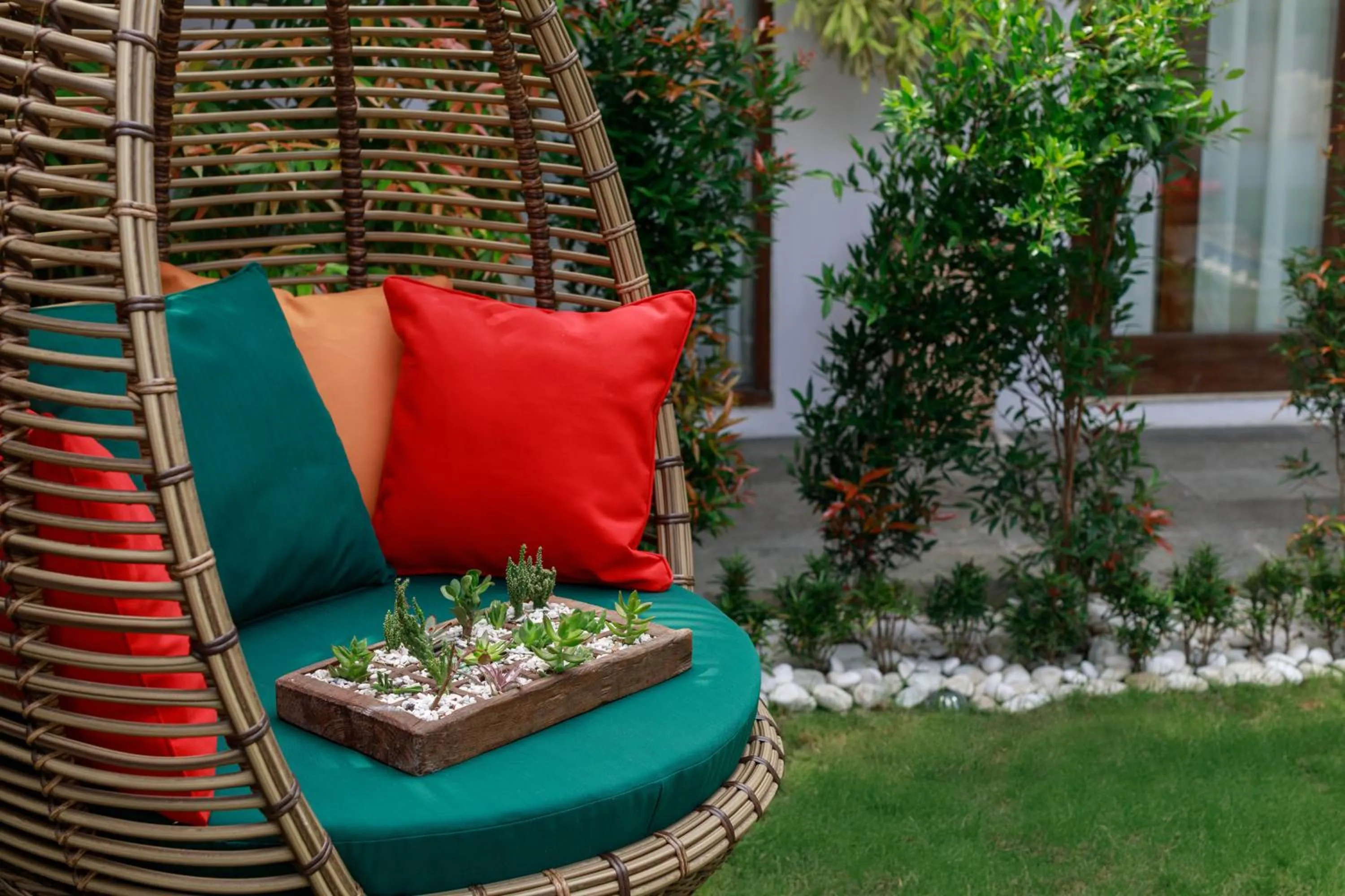 Patio in Delight ART Villas