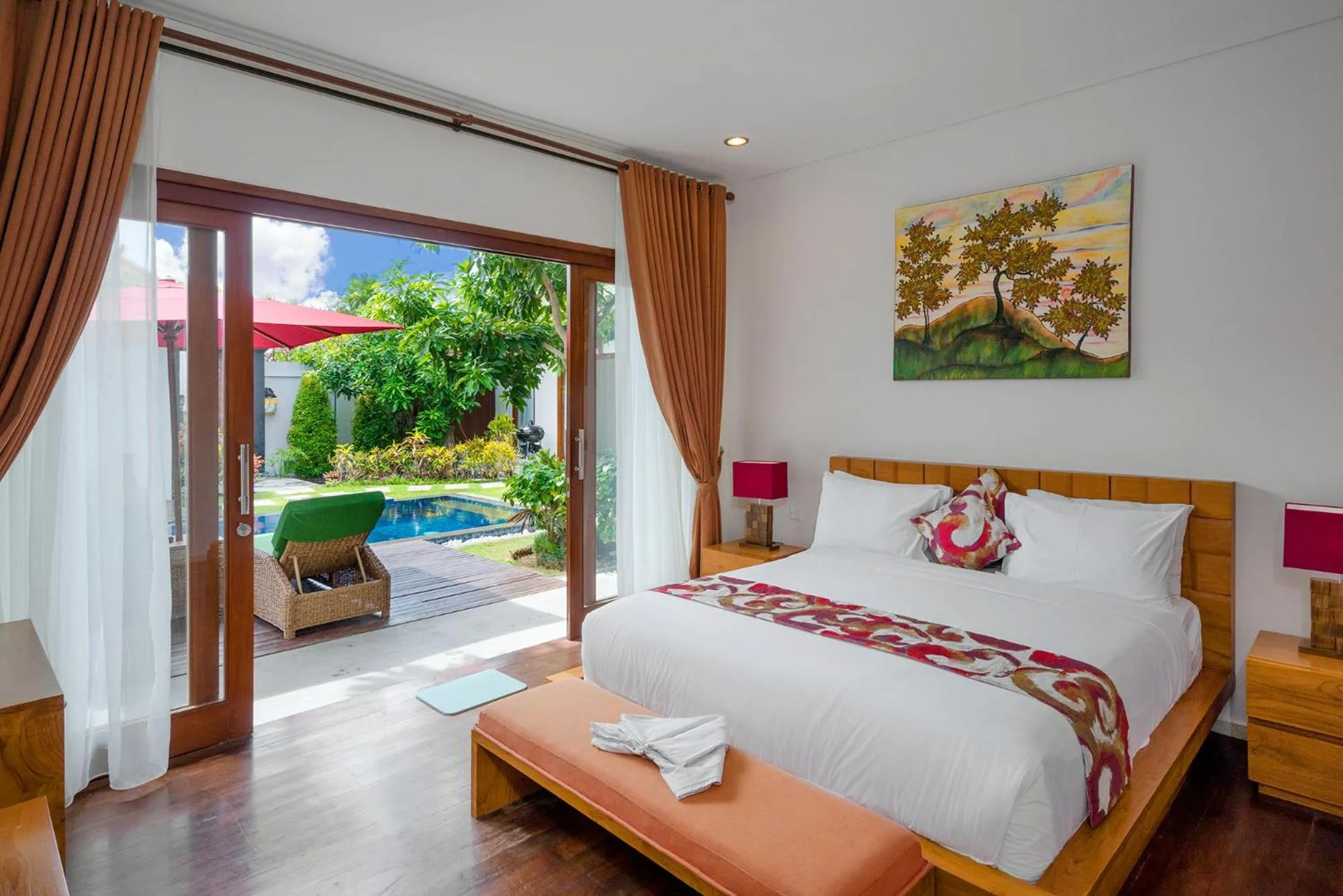 Bed in Delight ART Villas