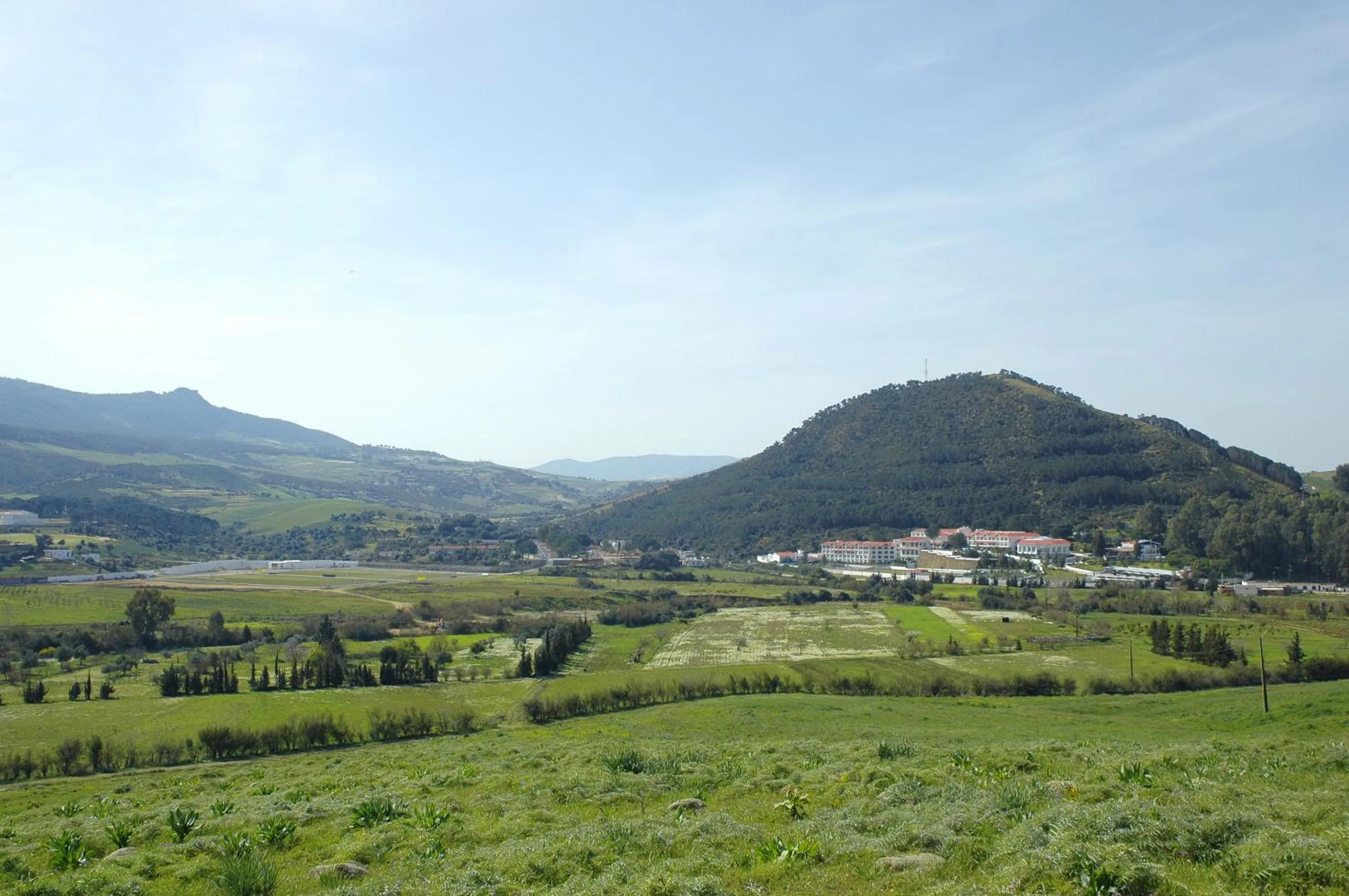 Natural landscape in El Mouradi Hammam Bourguiba