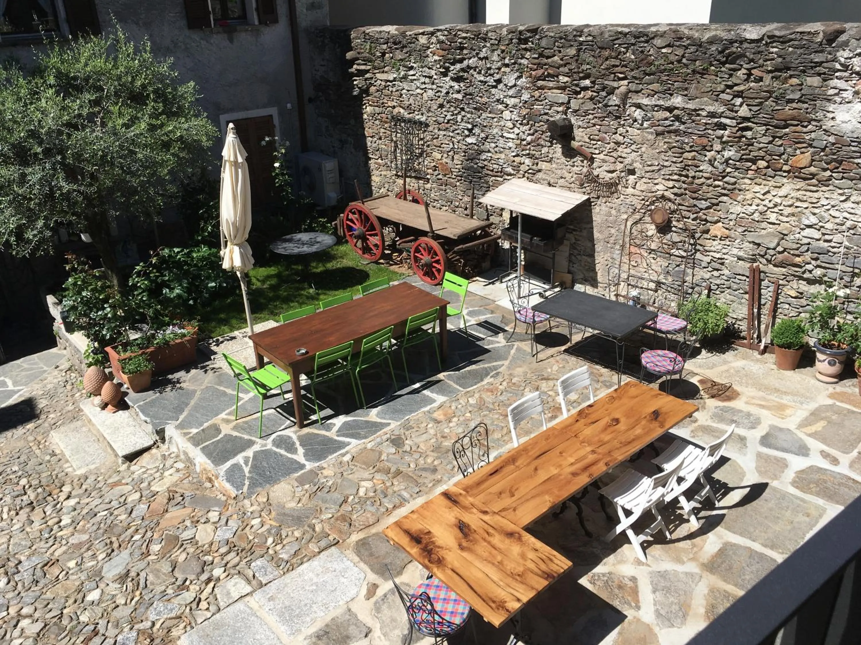 Patio in Antica Sosta dei Viandanti
