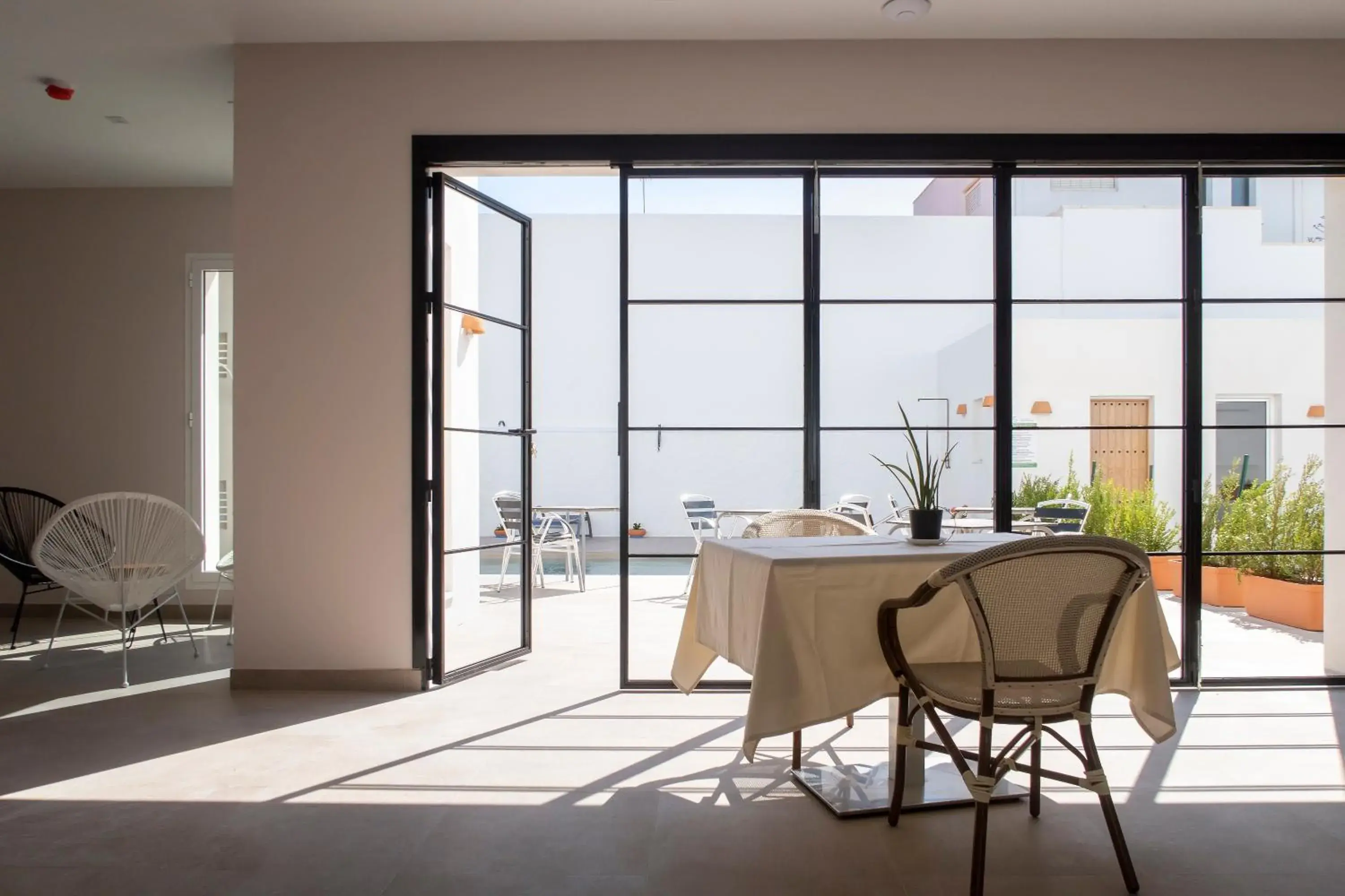 Property building in Hotel Senderos Property building in Hotel Senderos