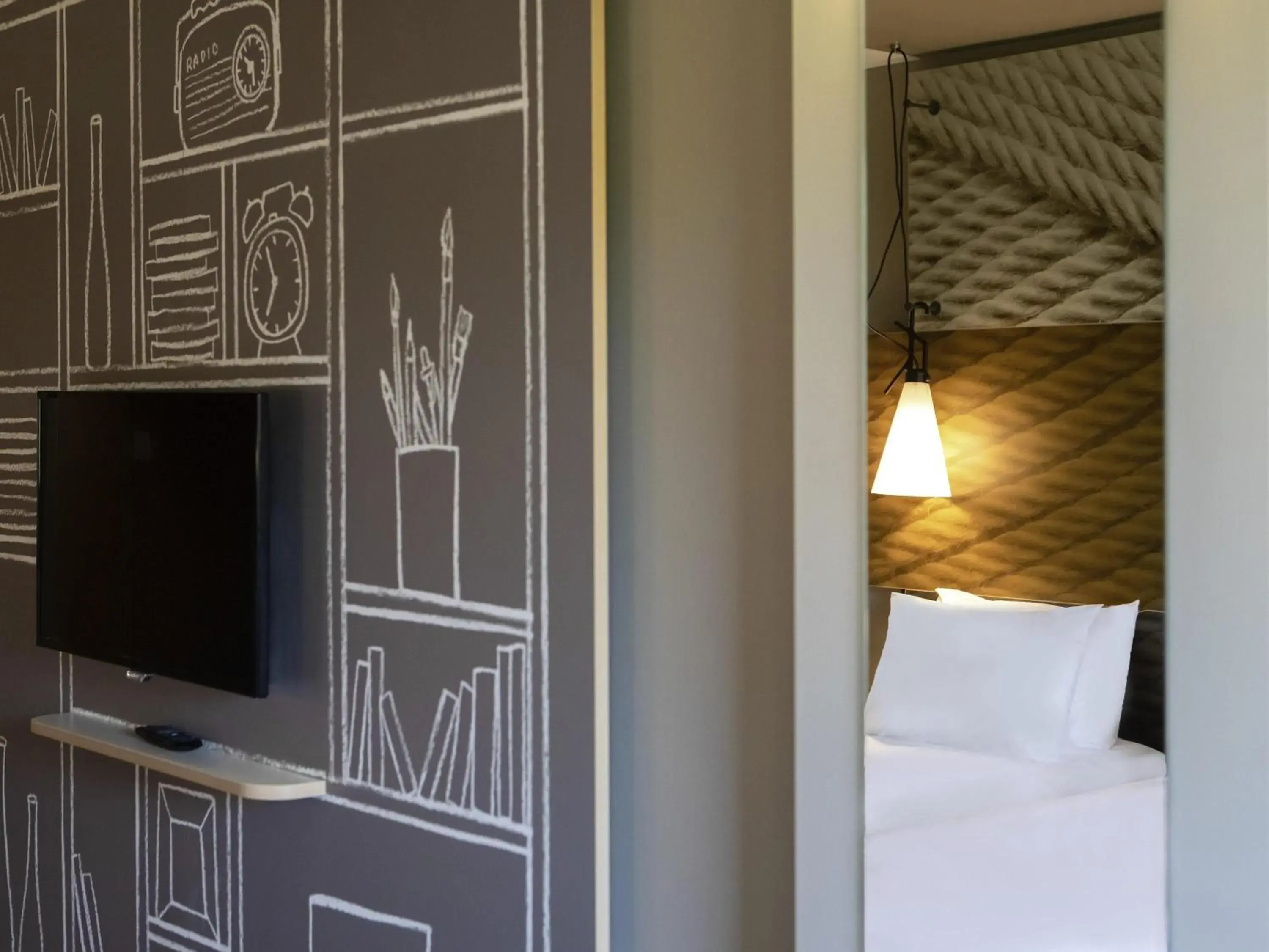 Bedroom, Bed in ibis Budapest Castle Hill Bedroom, Bed in ibis Budapest Castle Hill