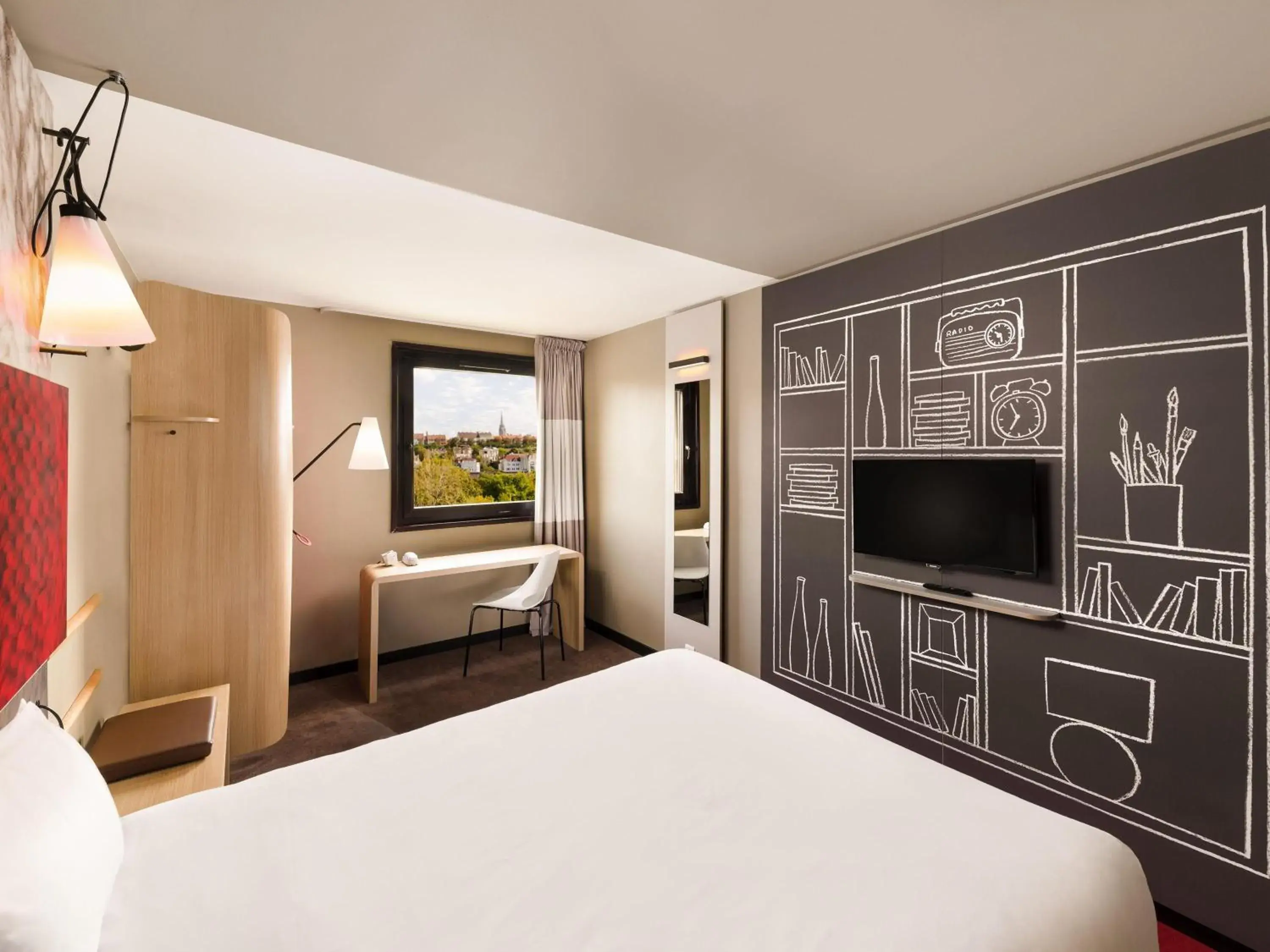 Bedroom, Bed in ibis Budapest Castle Hill Bedroom, Bed in ibis Budapest Castle Hill