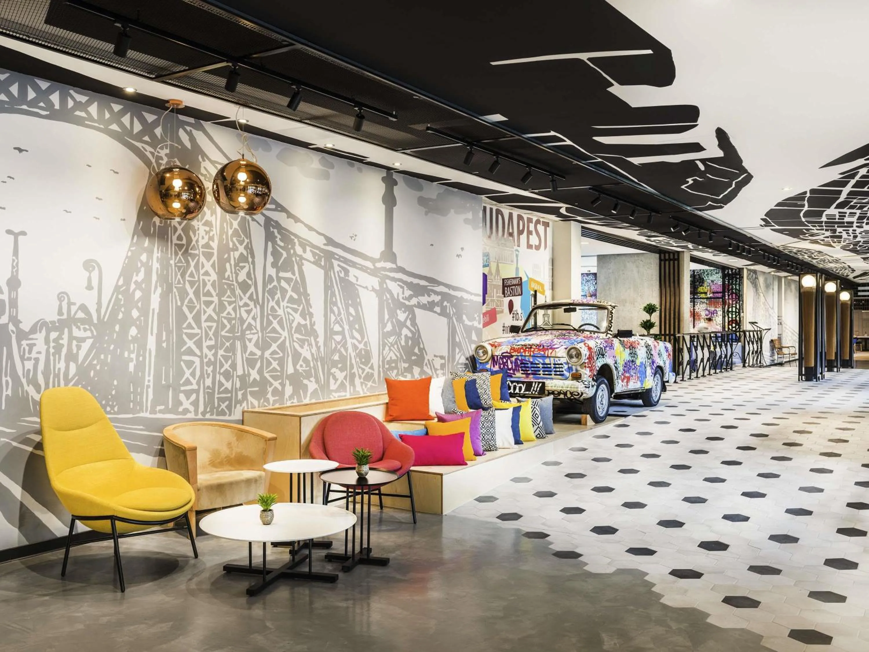 Property building in ibis Budapest Castle Hill