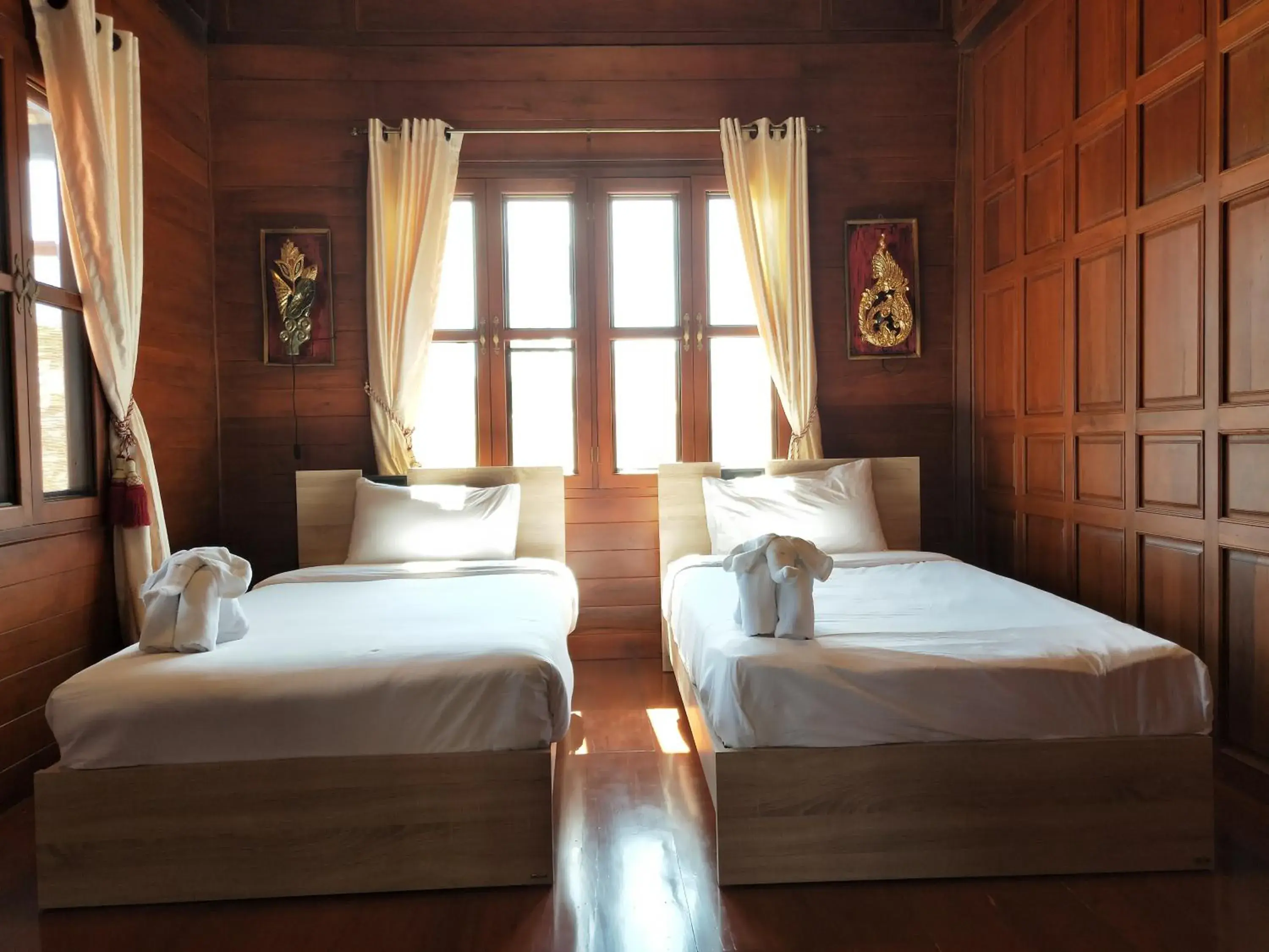 Bed in Mina Garden Villa Resort Bed in Mina Garden Villa Resort