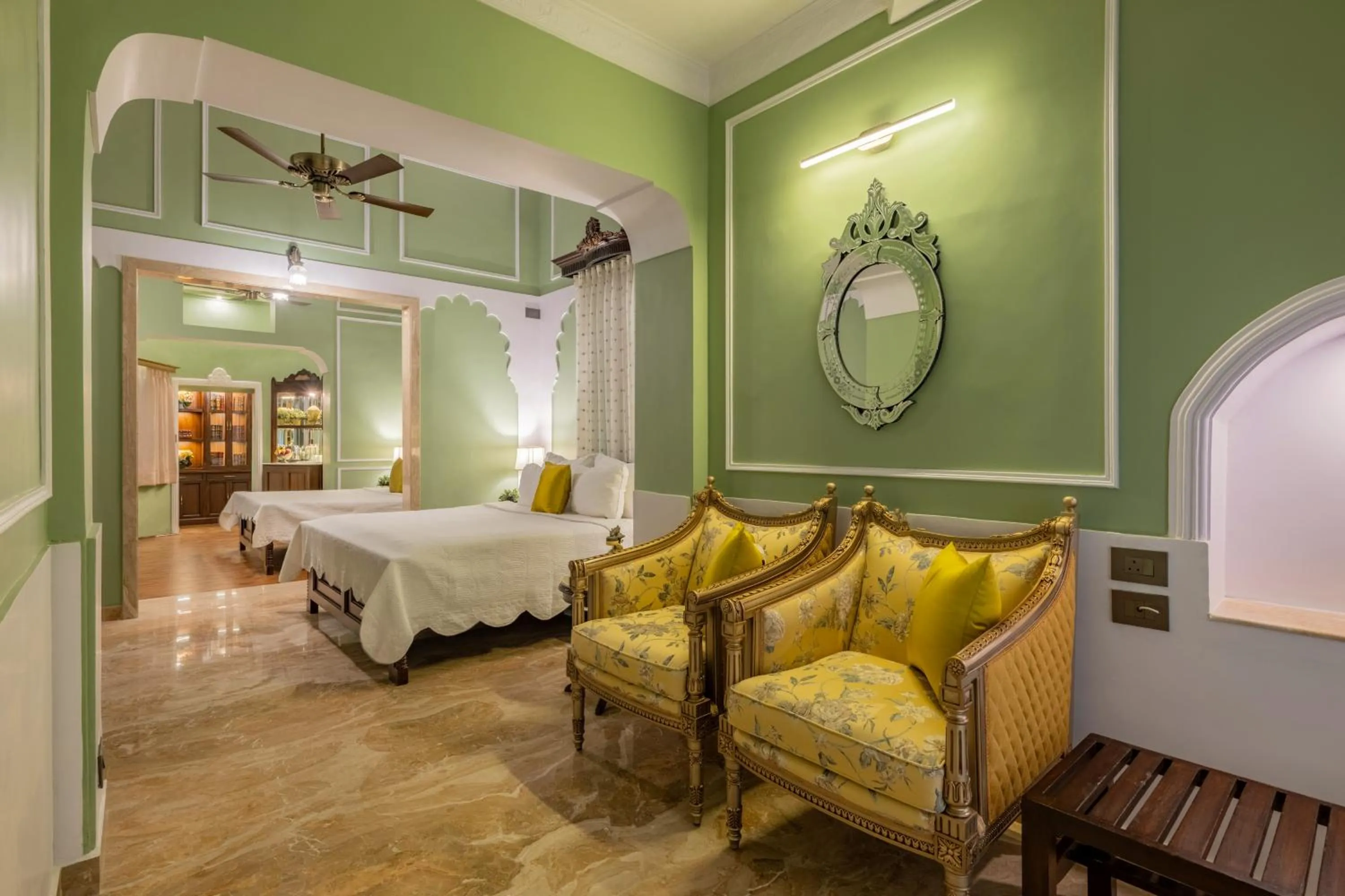 Photo of the whole room, Bed in Dera Rawatsar - Heritage Hotel