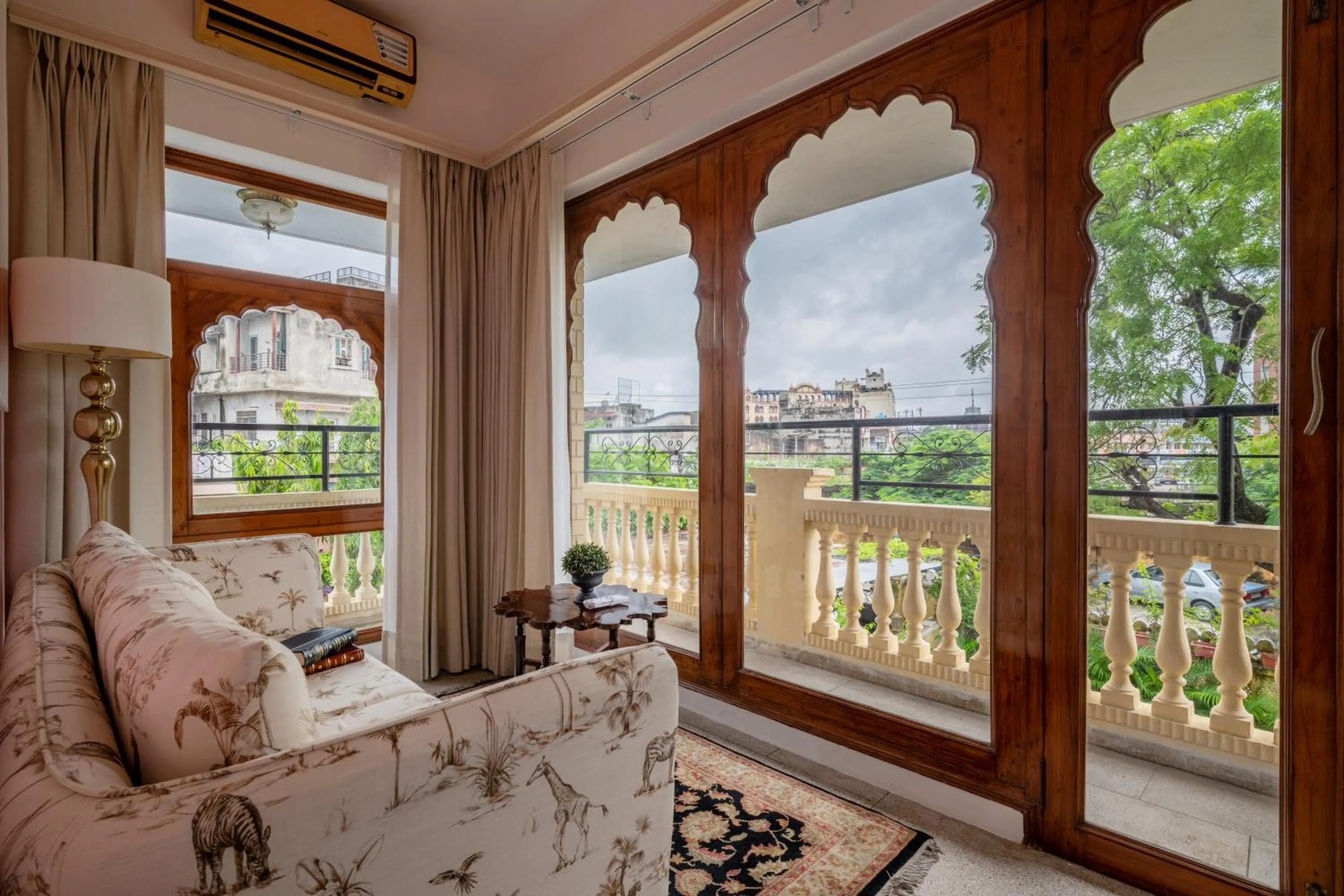 Balcony/Terrace in Dera Rawatsar - Heritage Hotel