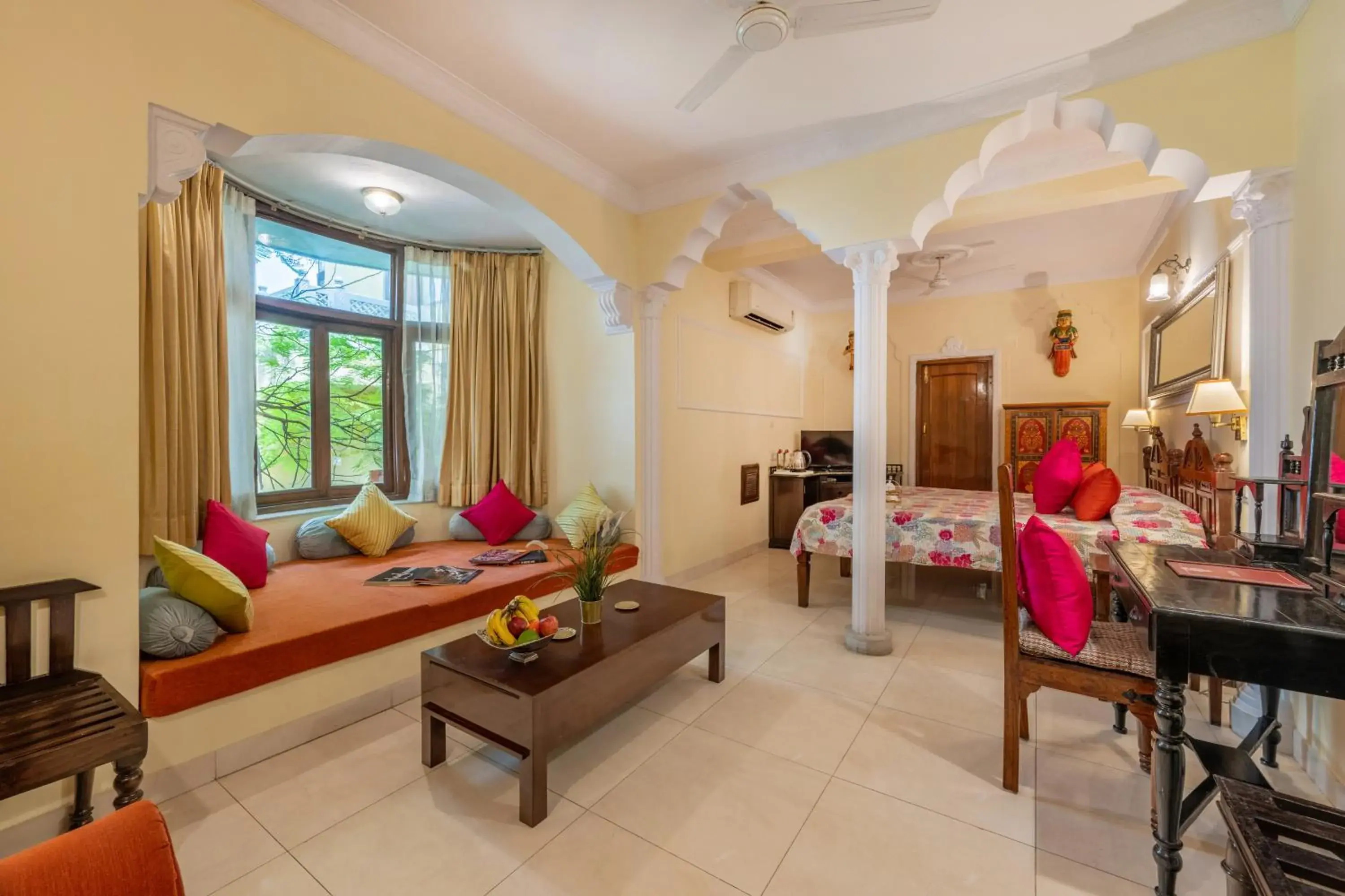 Day, Bed in Dera Rawatsar - Heritage Hotel Day, Bed in Dera Rawatsar - Heritage Hotel