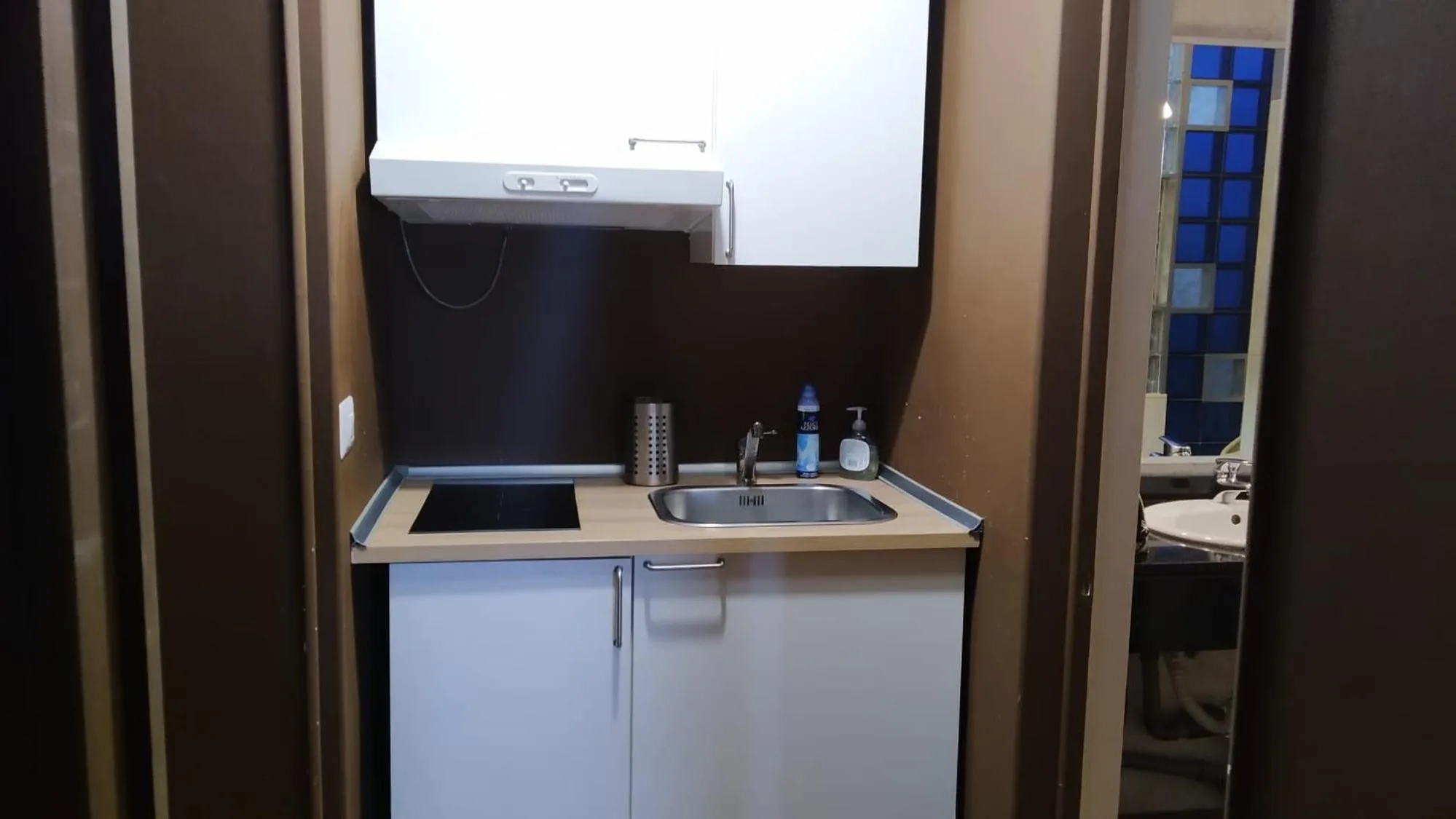 Kitchen or kitchenette in CconfortHotels R&B Dolci Emozioni