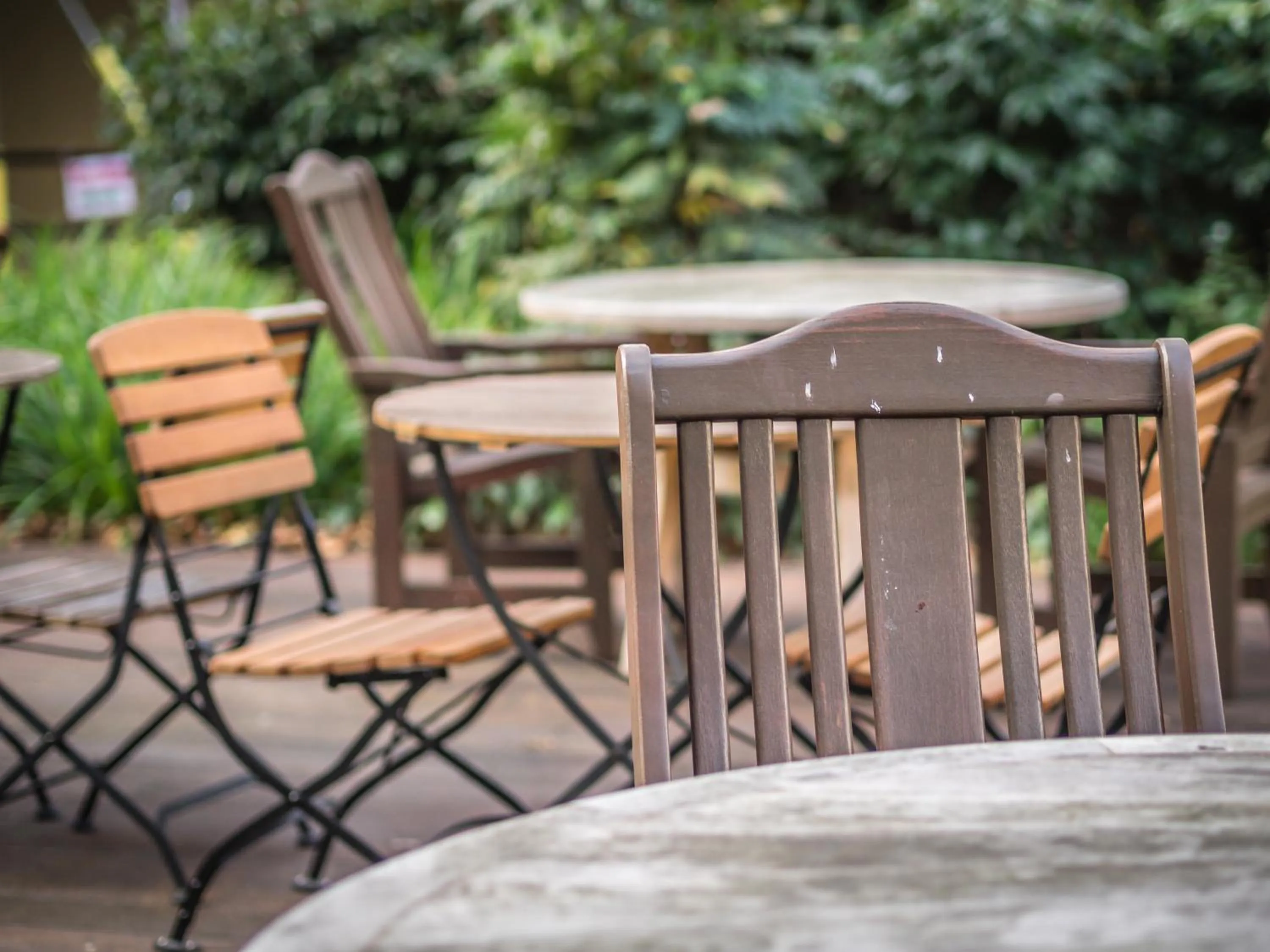 Patio in LSE Passfield Hall