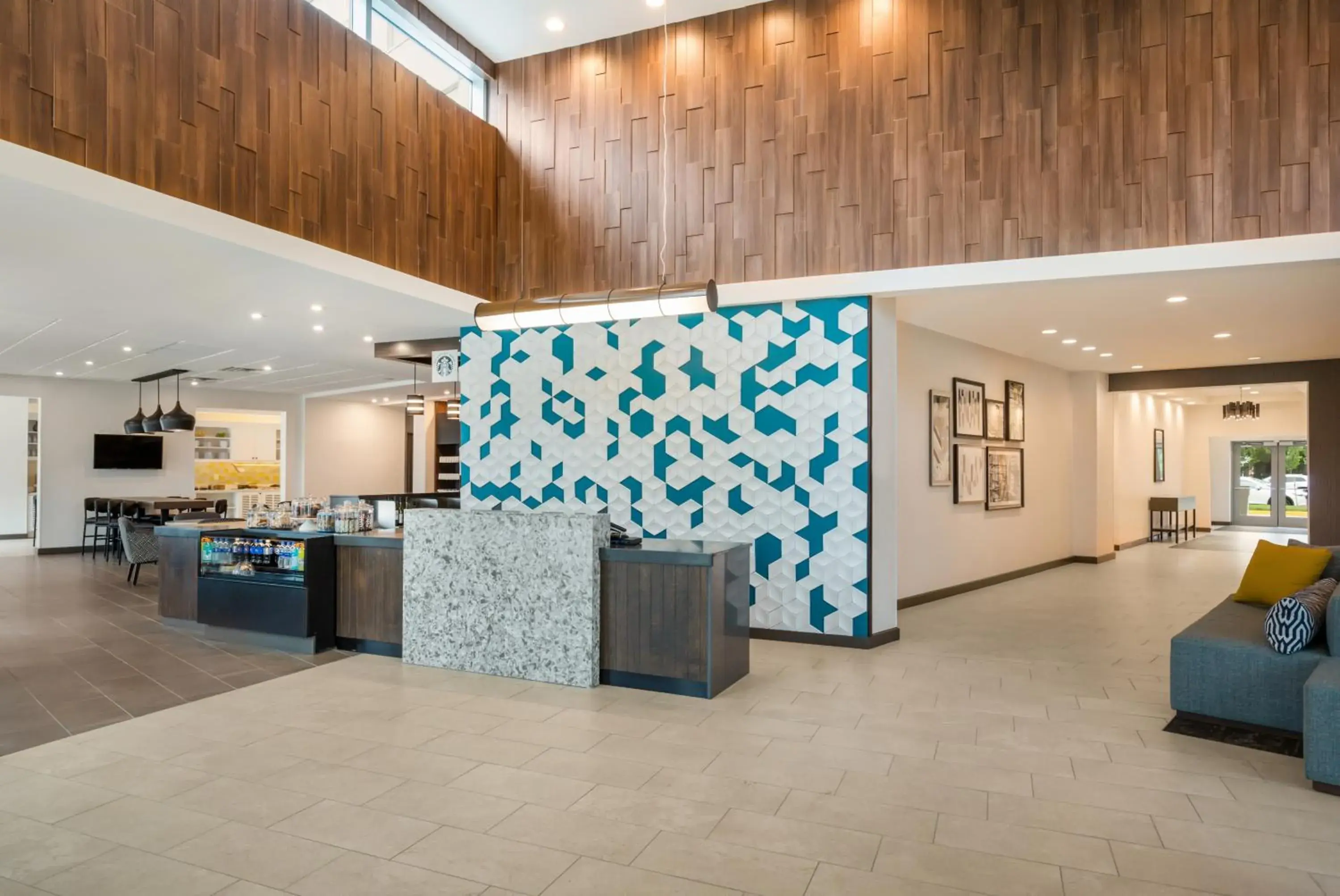 Lobby or reception in Hyatt Place Hampton Convention Center Lobby or reception in Hyatt Place Hampton Convention Center