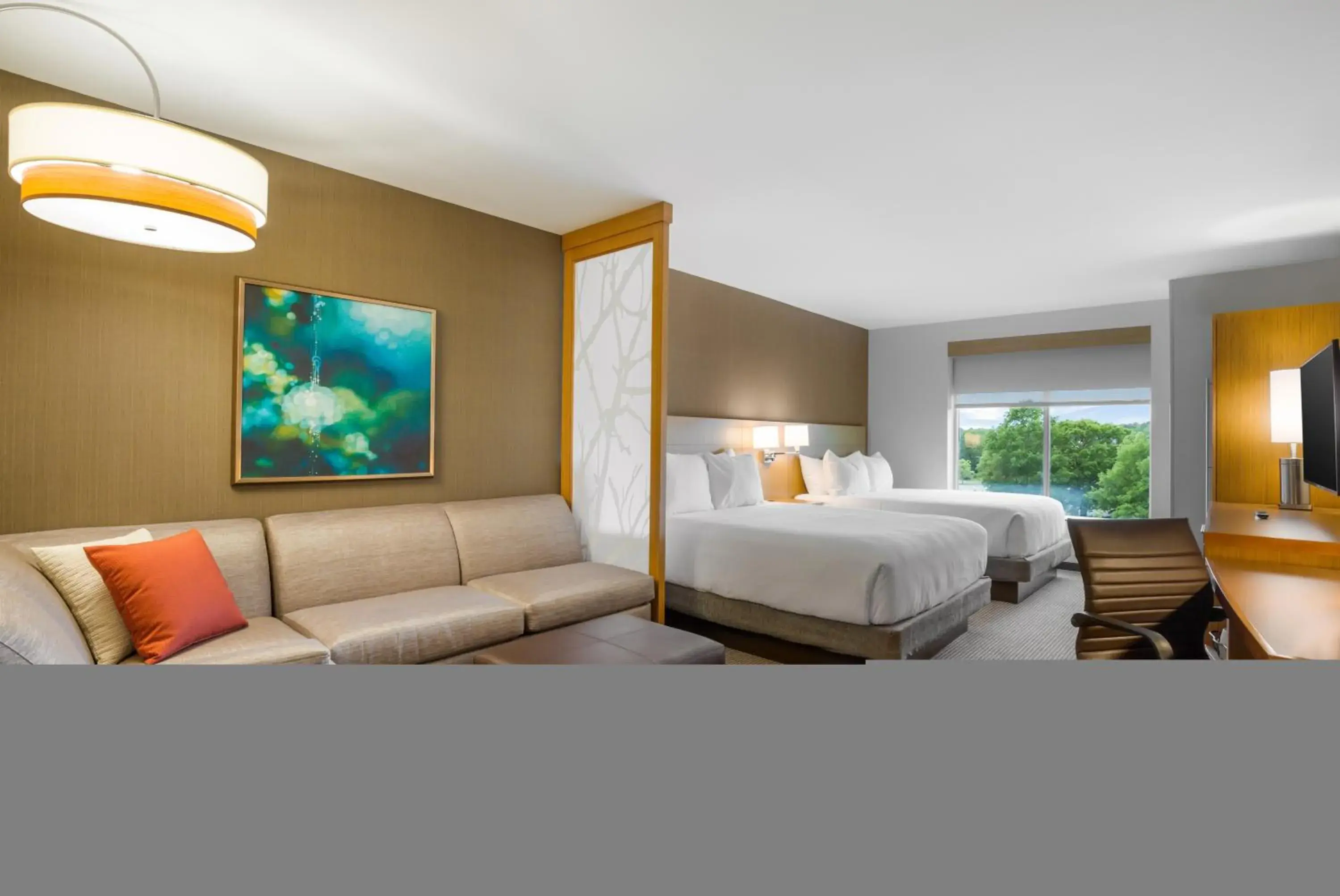 Queen Room with Two Queen Beds in Hyatt Place Hampton Convention Center Queen Room with Two Queen Beds in Hyatt Place Hampton Convention Center