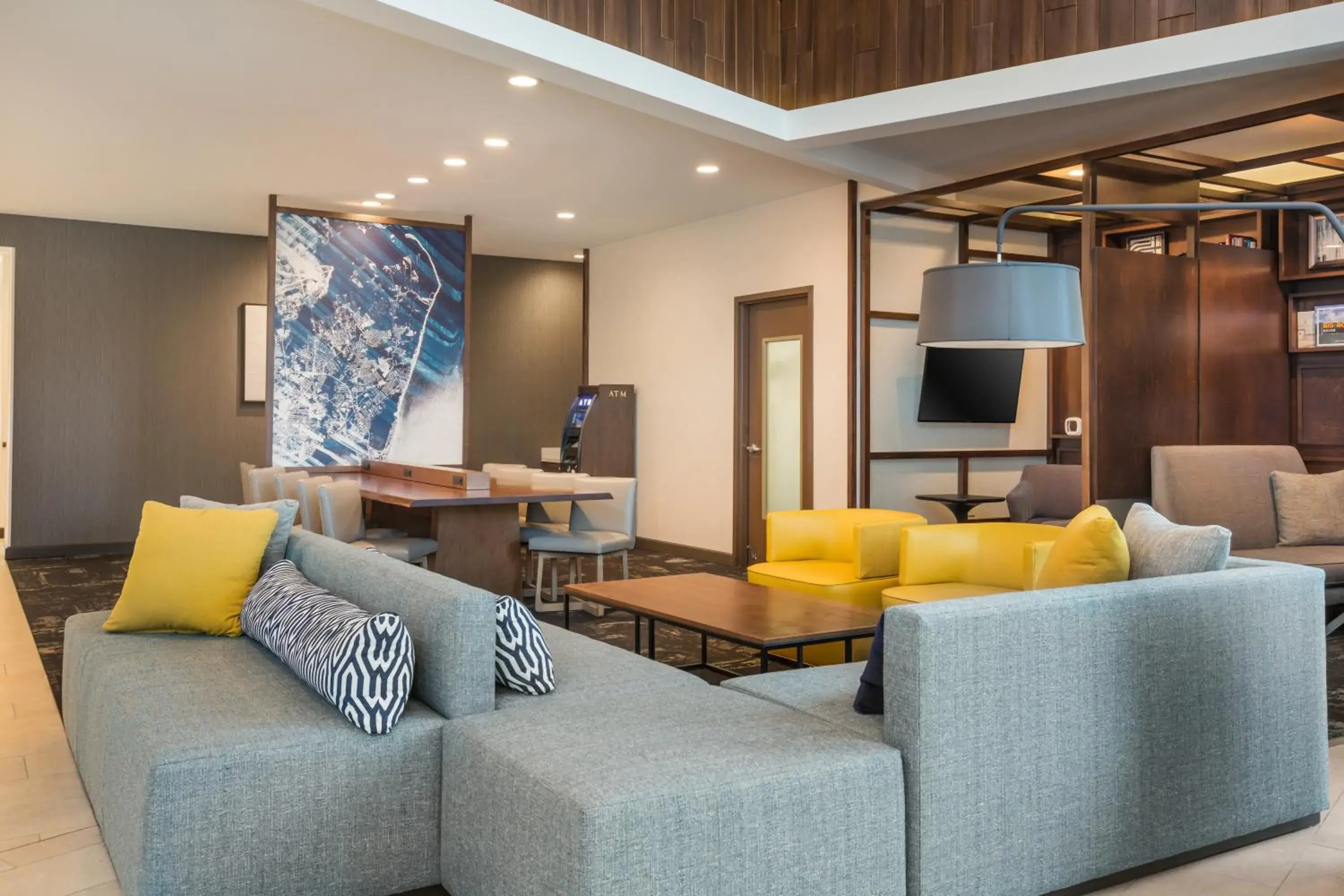 Lobby or reception in Hyatt Place Hampton Convention Center Lobby or reception in Hyatt Place Hampton Convention Center