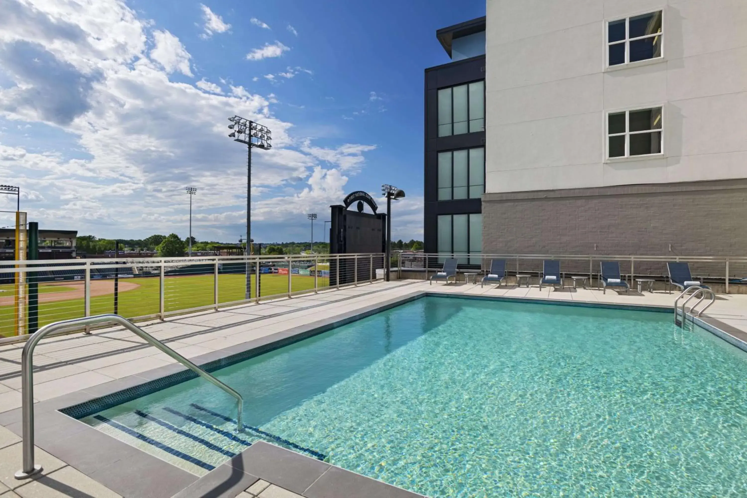 Swimming pool in Hyatt Place Greensboro Downtown Swimming pool in Hyatt Place Greensboro Downtown