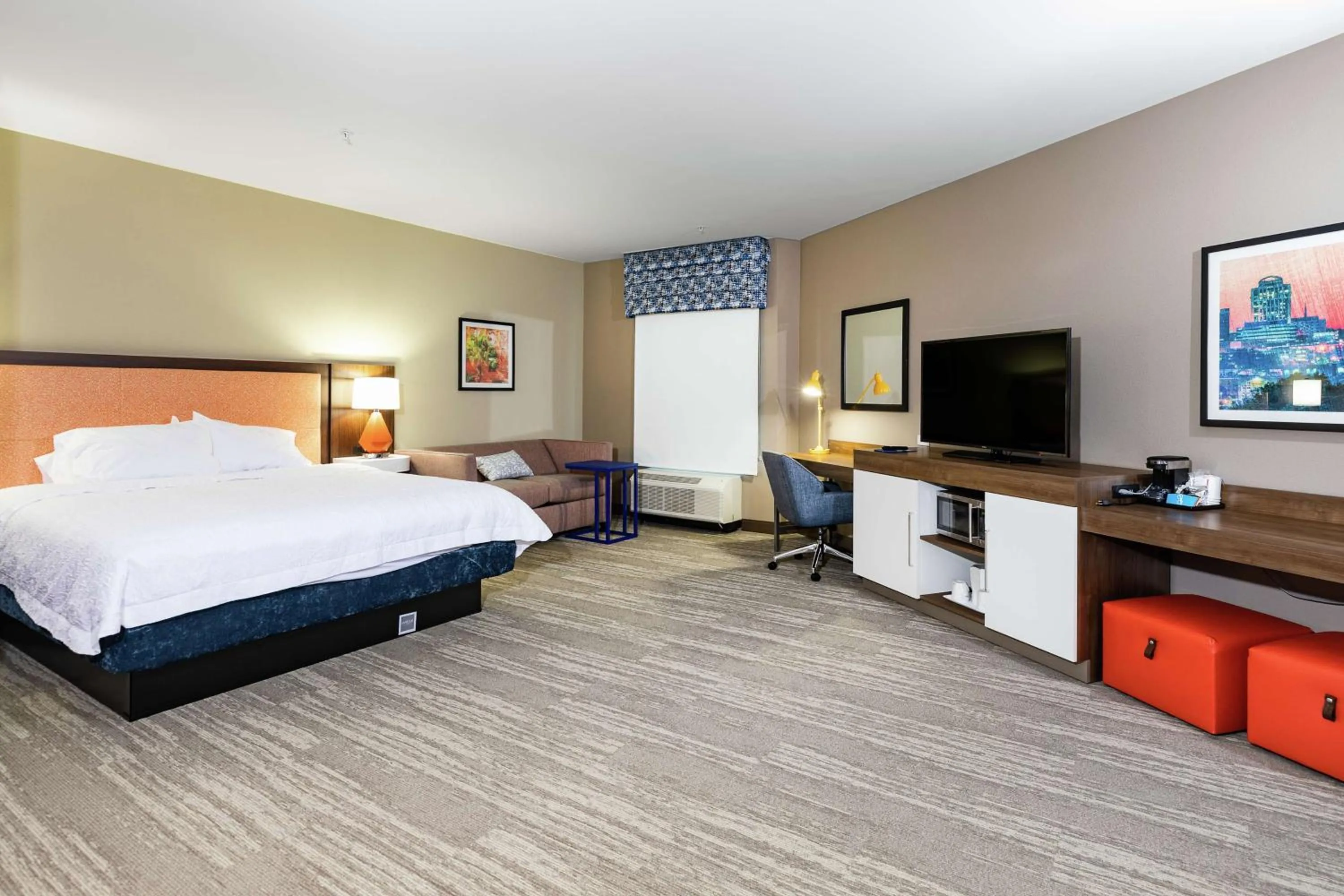 Bedroom, Bed in Hampton Inn & Suites By Hilton-Columbia Killian Road