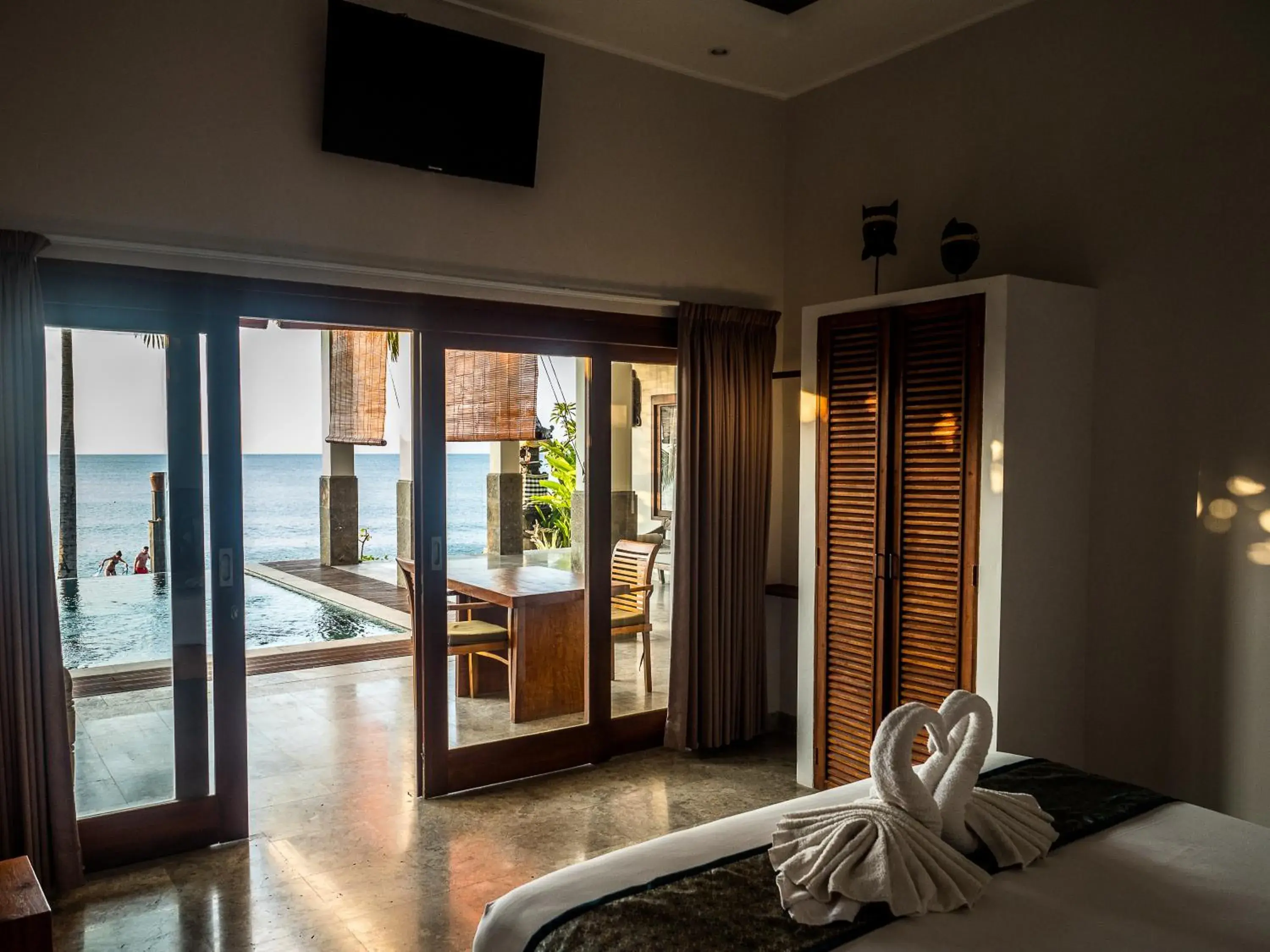 Deluxe Double Room with Pool and Sea view in Amed Beach Villa Deluxe Double Room with Pool and Sea view in Amed Beach Villa